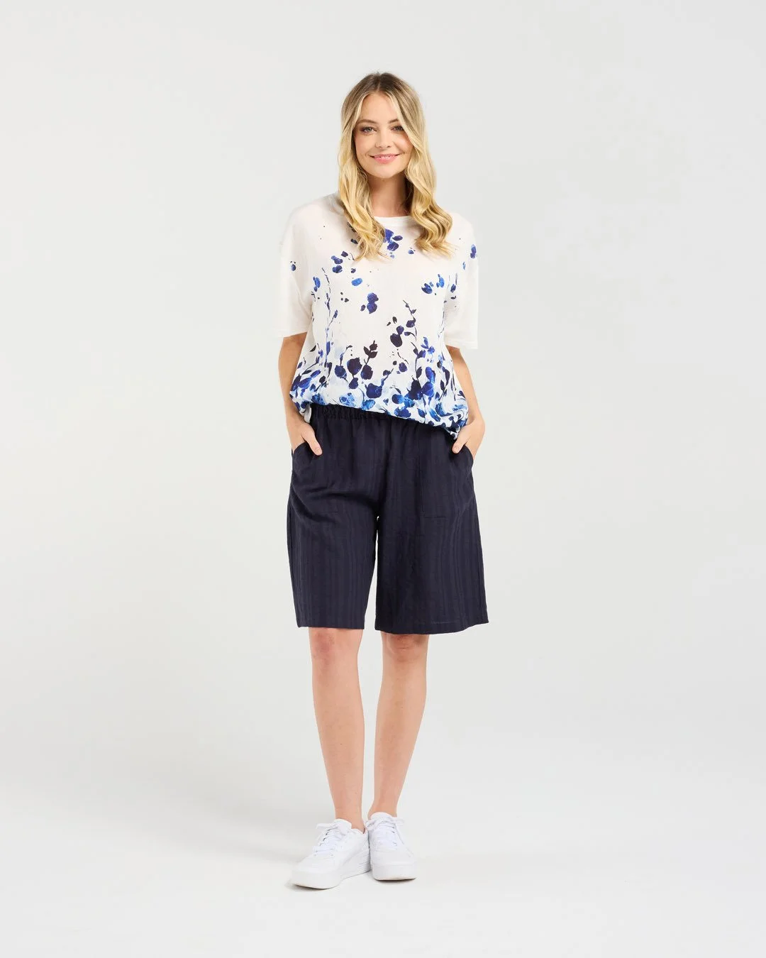 Blackstone Delanie Print Front Top