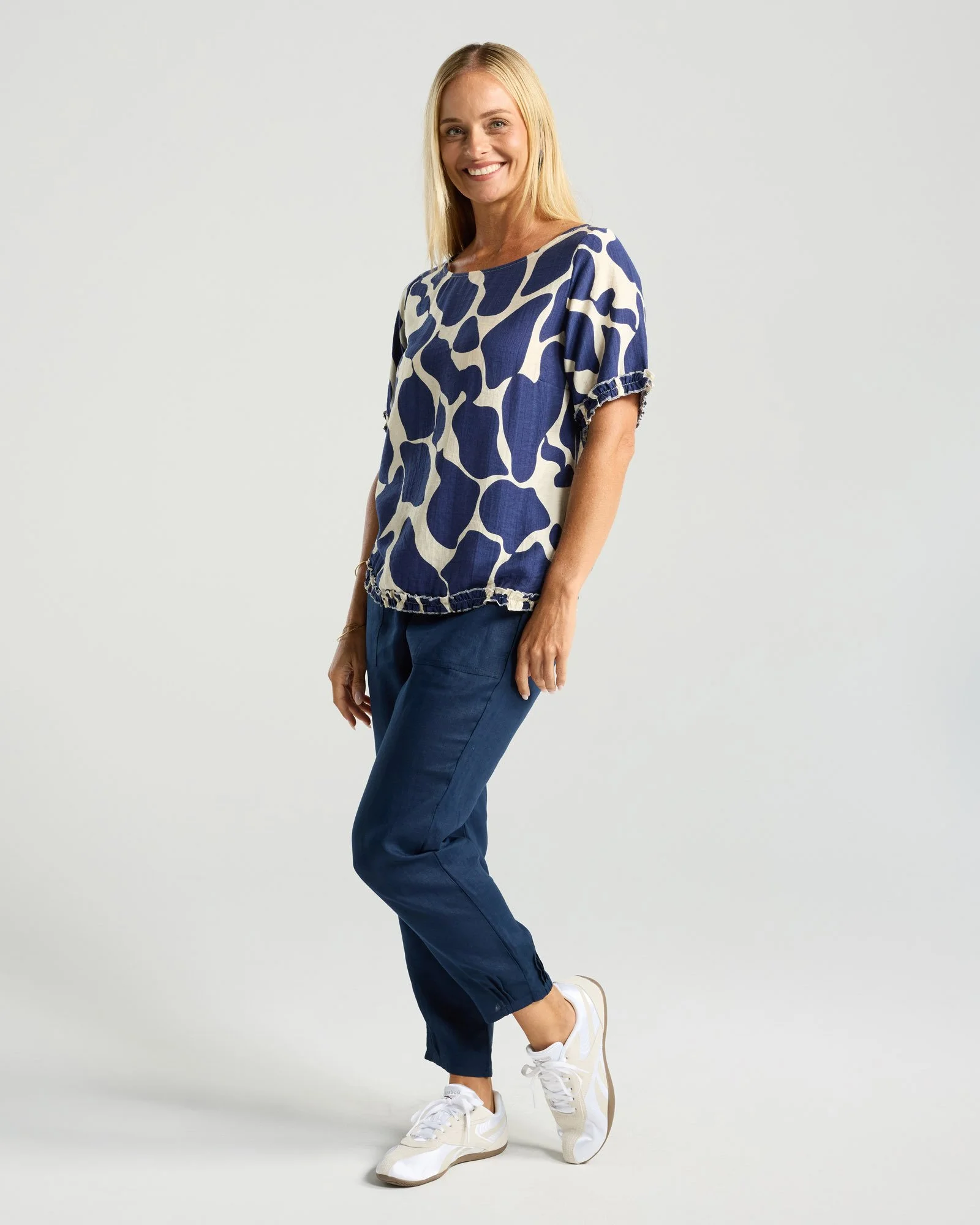 Blackstone Lydia Frill Top