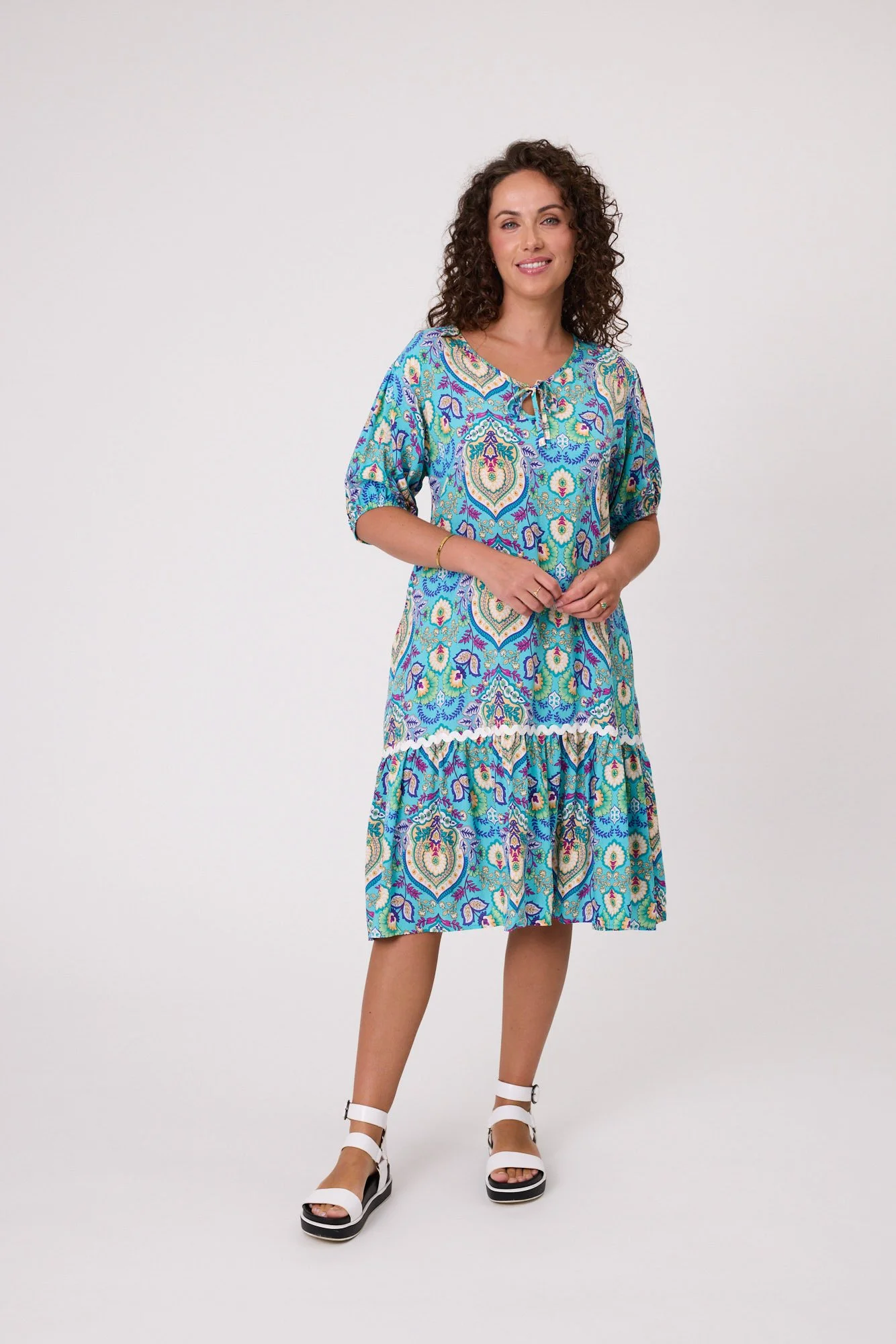 Classified Salerno Printed Dress