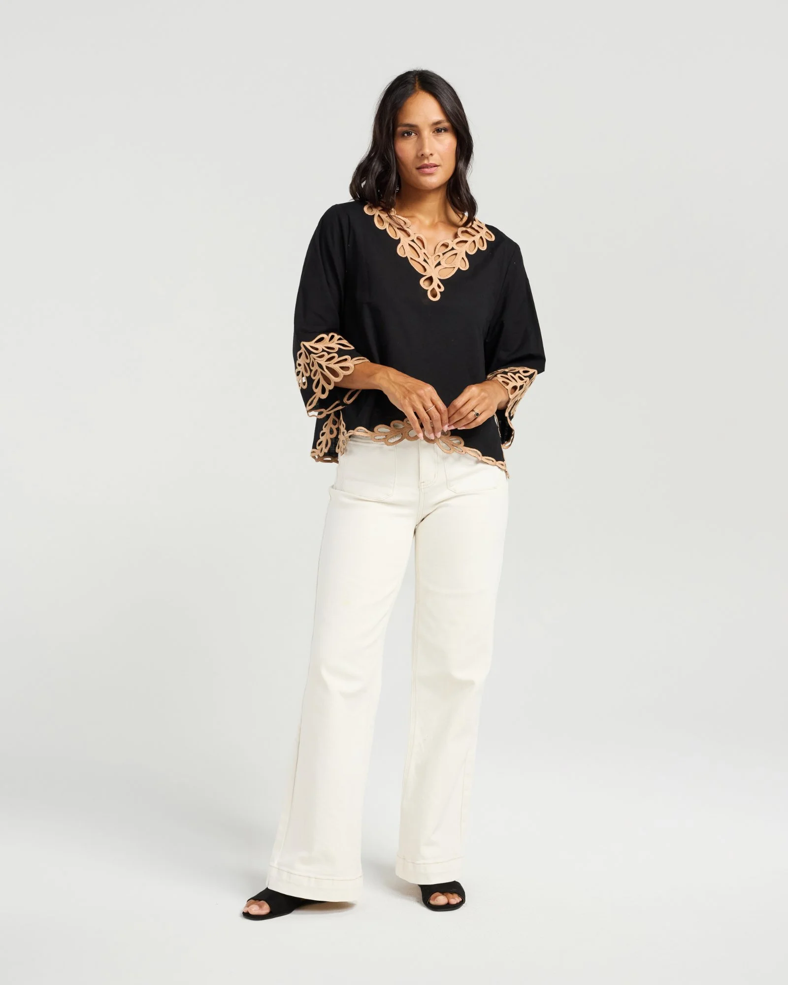 NMBR Rose Caris Top