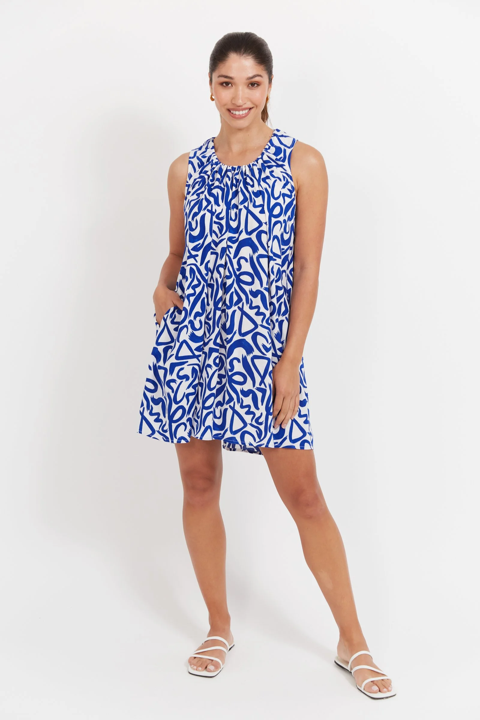Haven Bahama Tie Dress