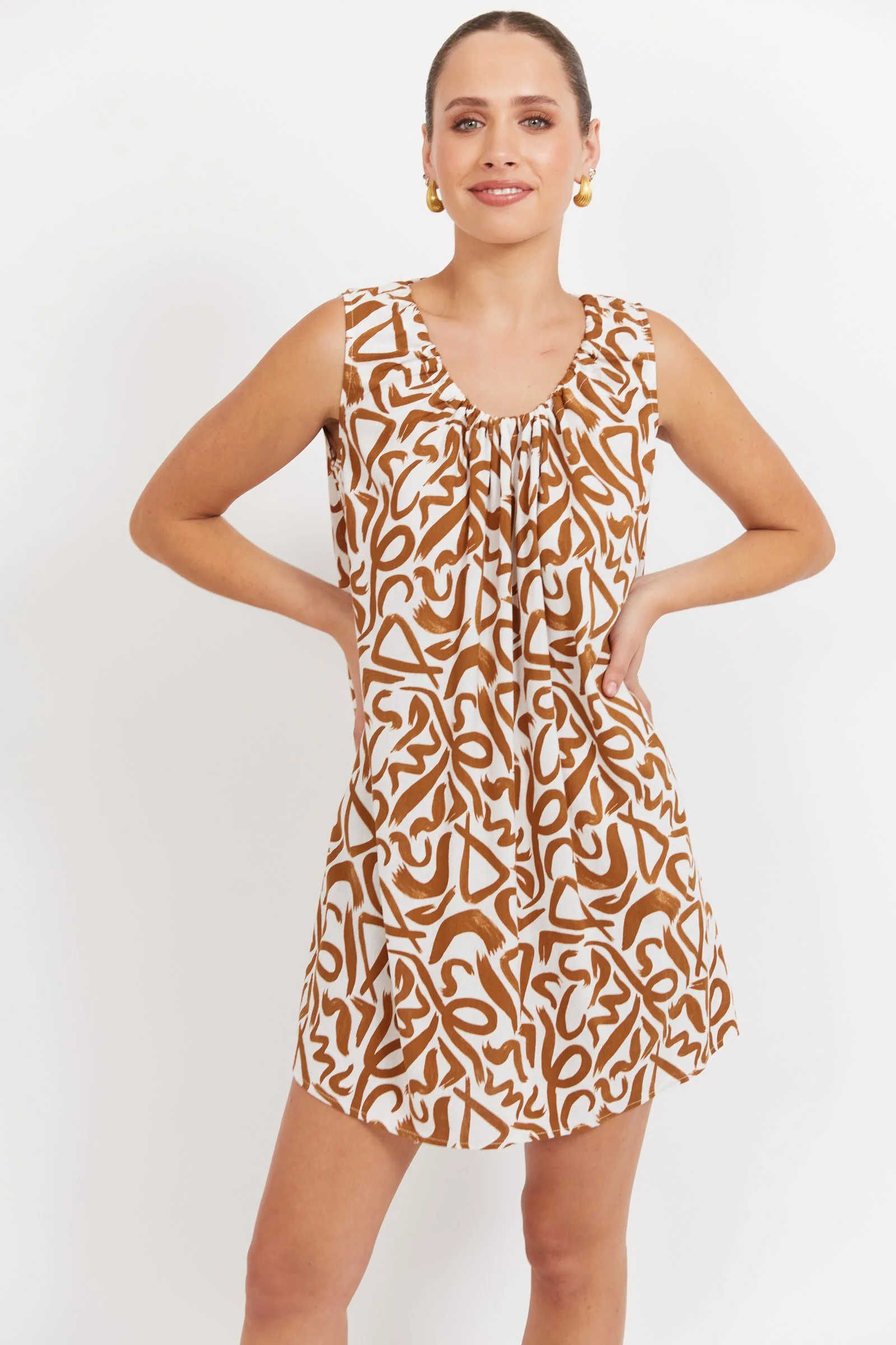 Haven Bahama Tie Dress