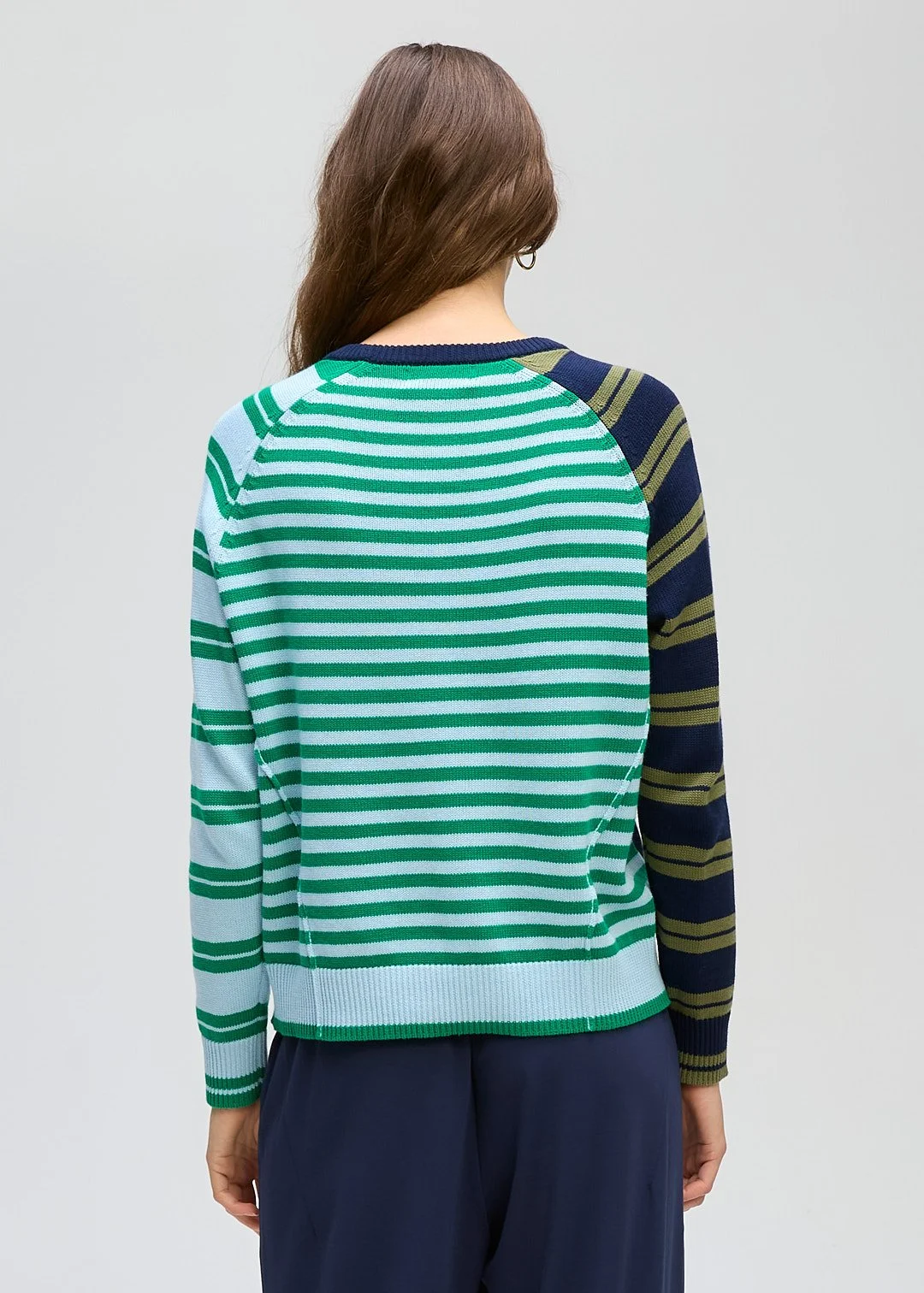LD + Co Crazy Stripe Crew