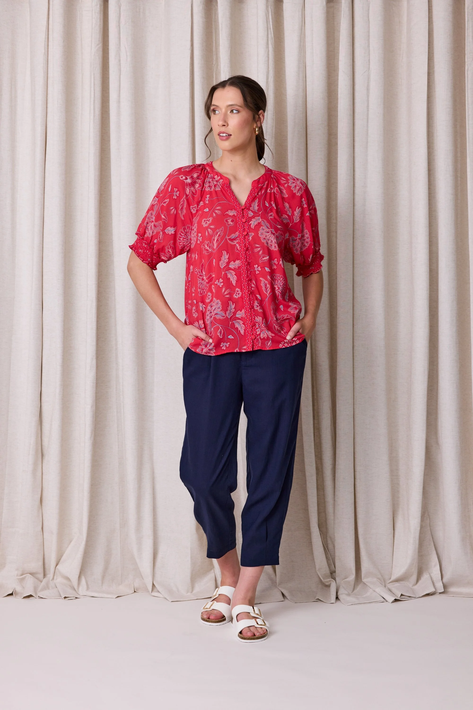 Newport Flourish Blouse