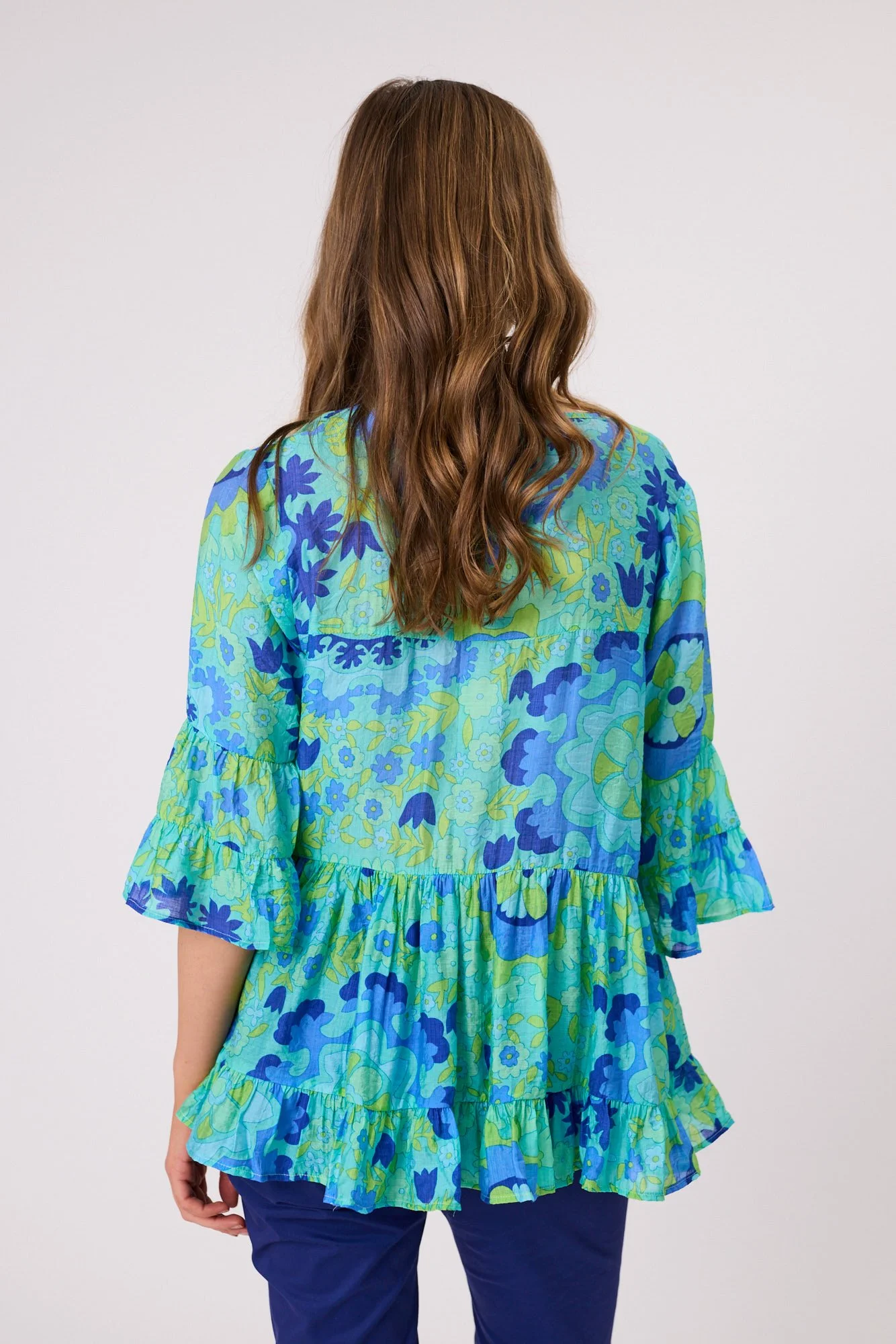 Democracy Liliana Tiered Top
