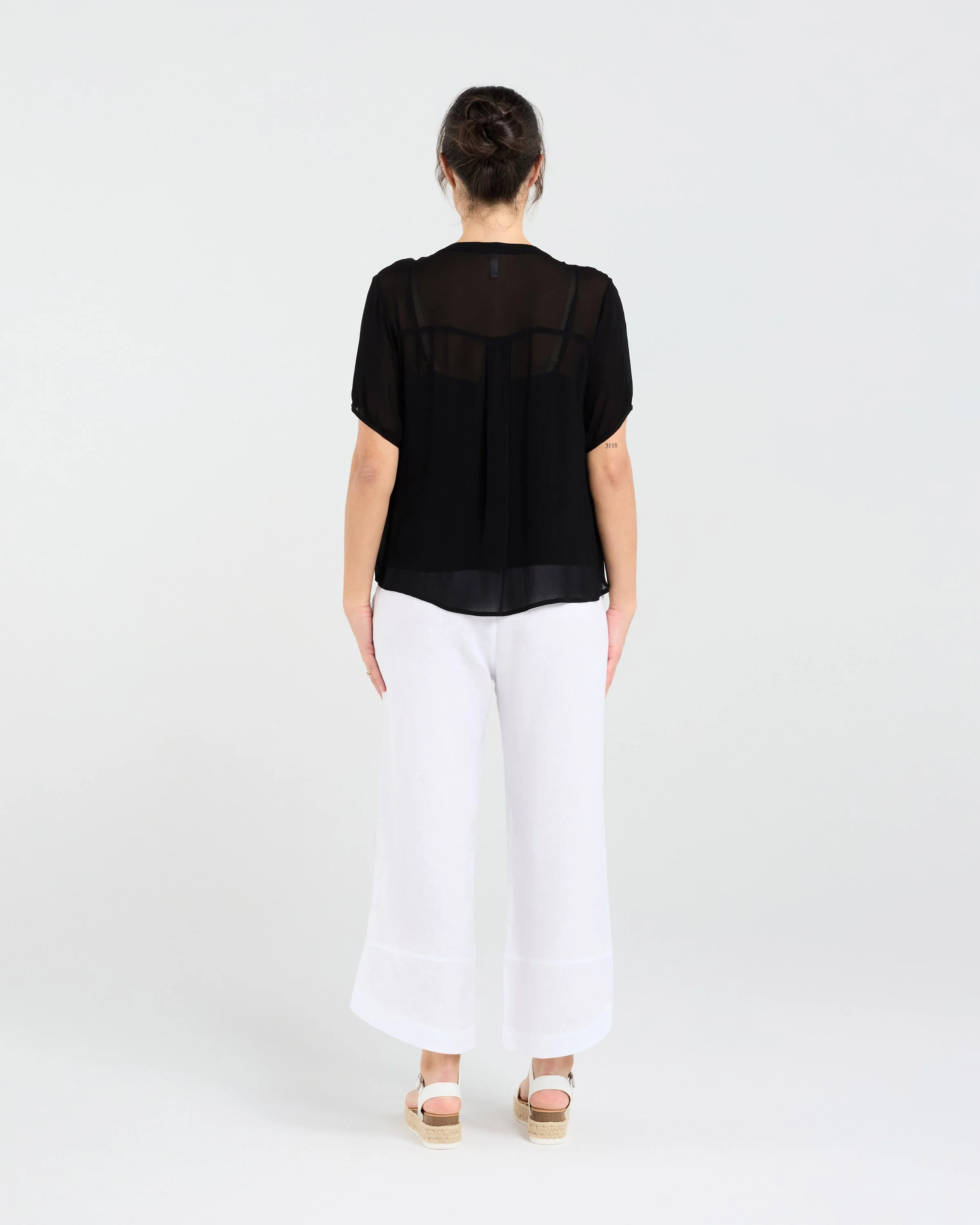 Blackstone Hilarie Gathered Front Top