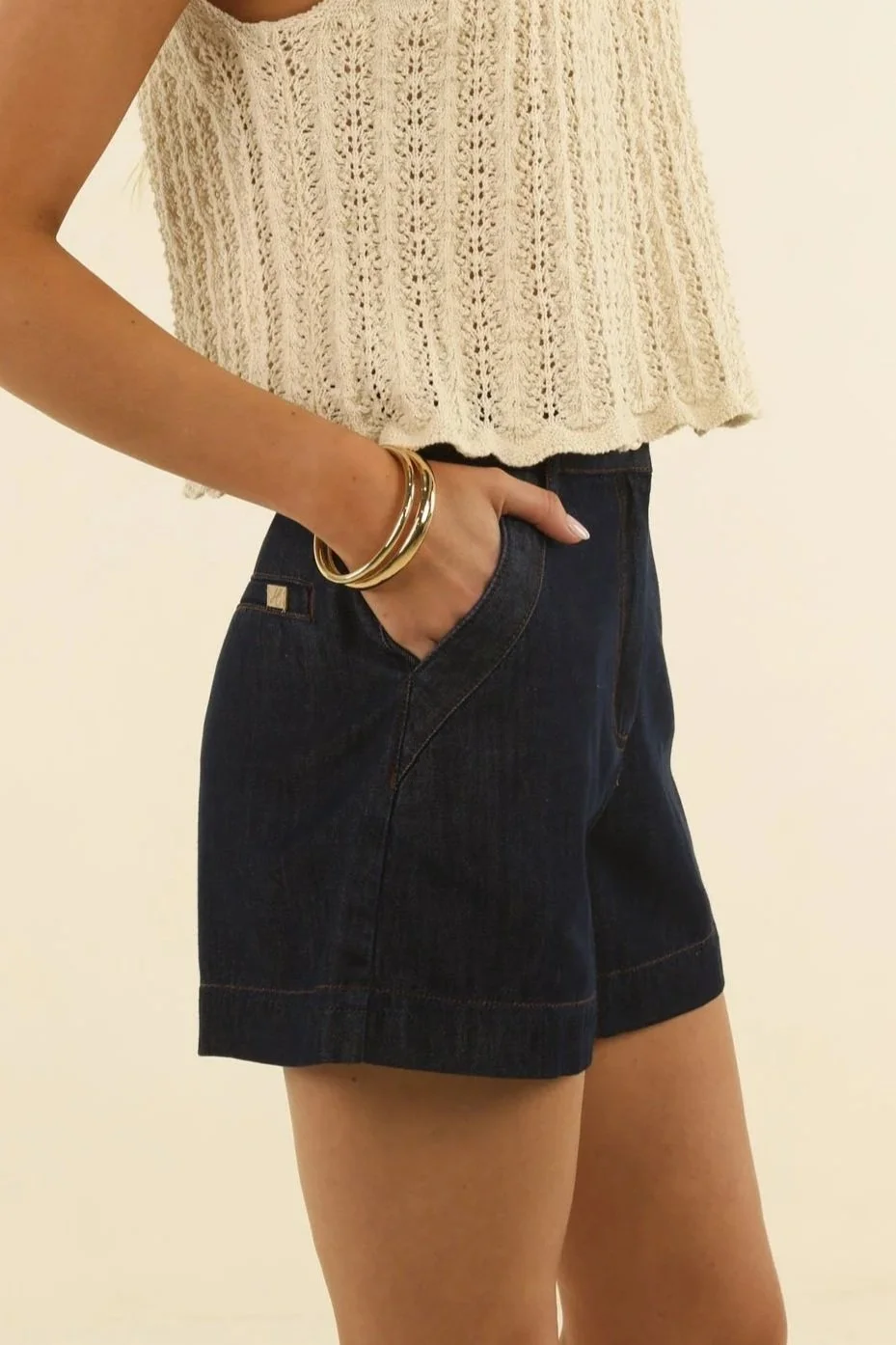 Humidity Ivy Denim Short
