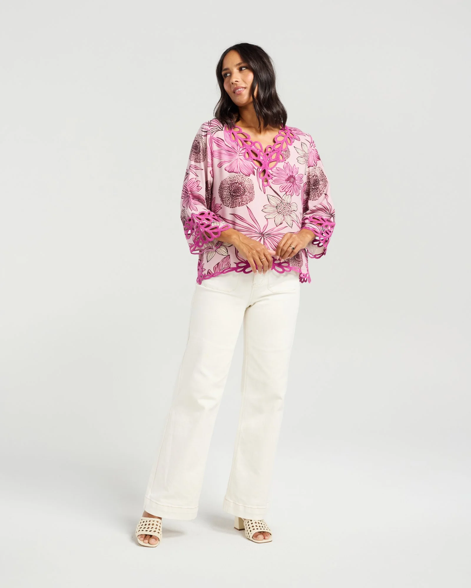 NMBR Rose Caris Top