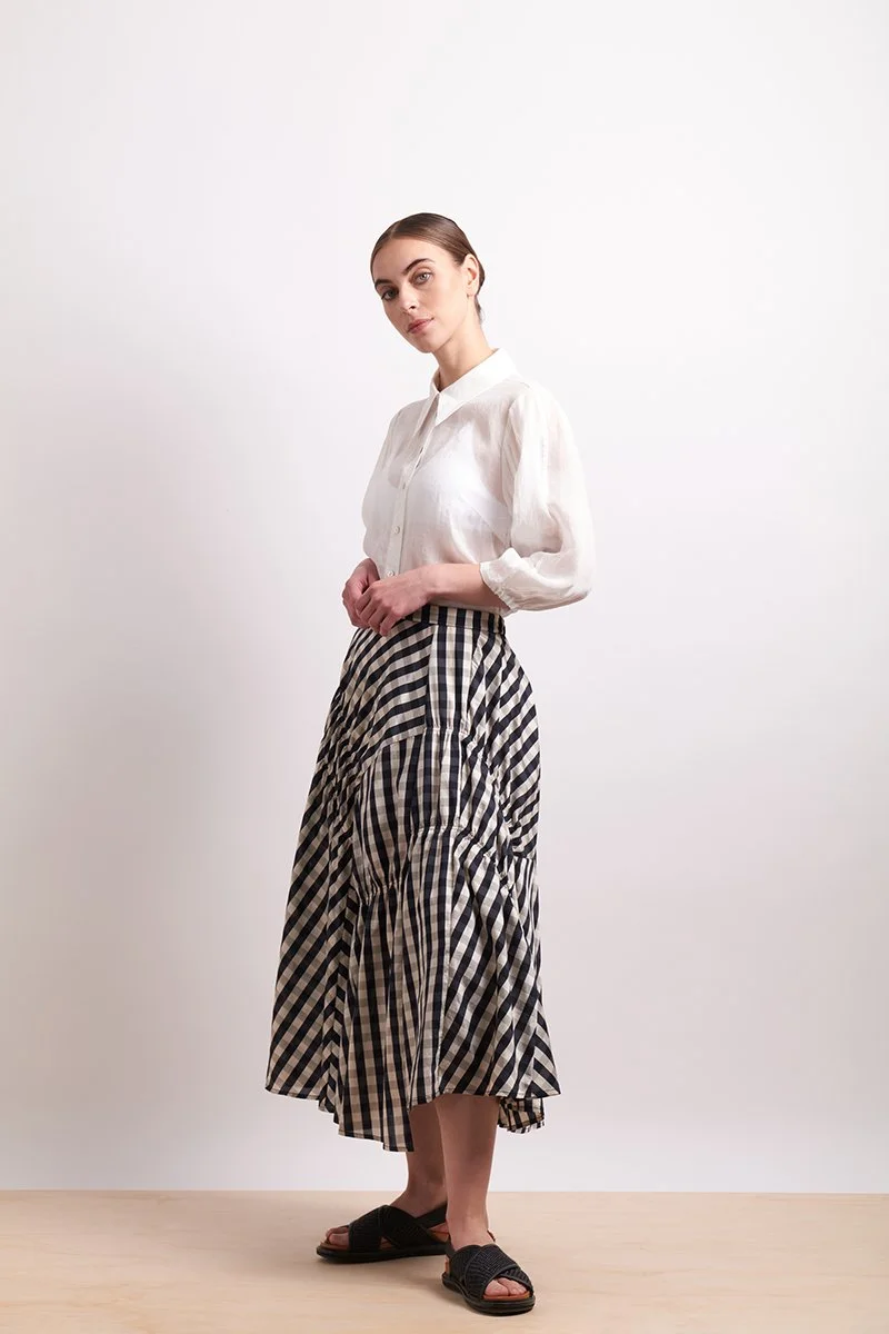 Neris Pin Tuck Shirt
