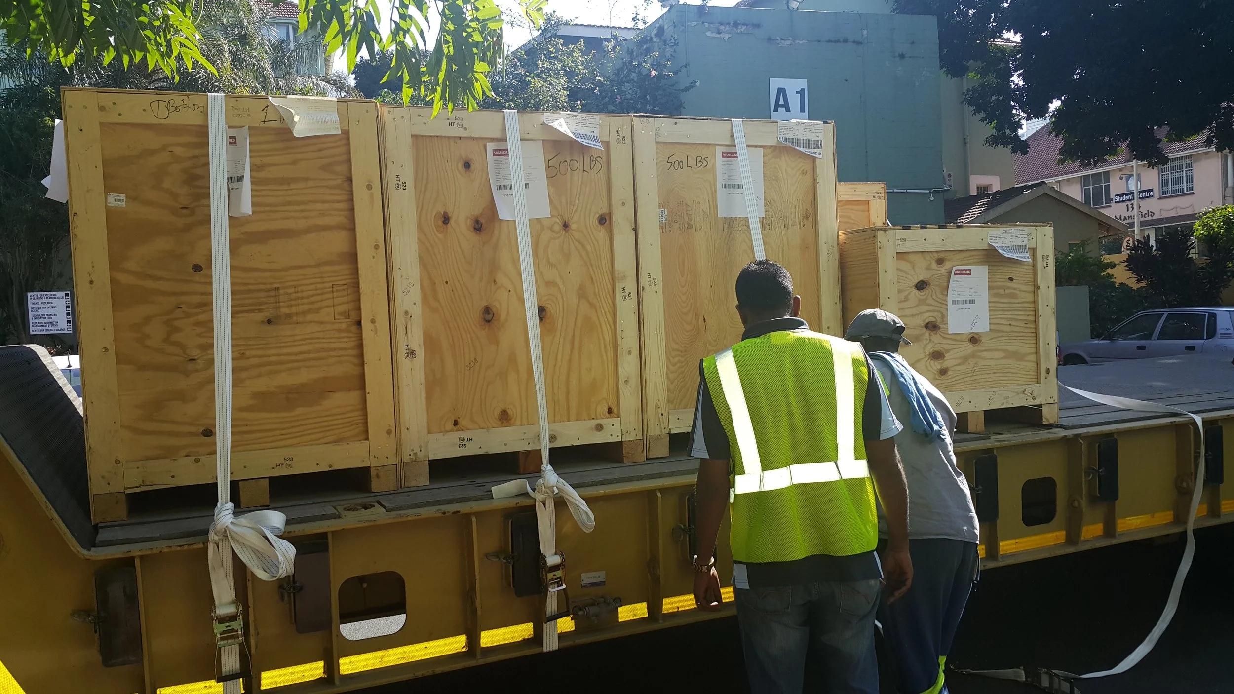 2 tons of equipment donated to scientists in need