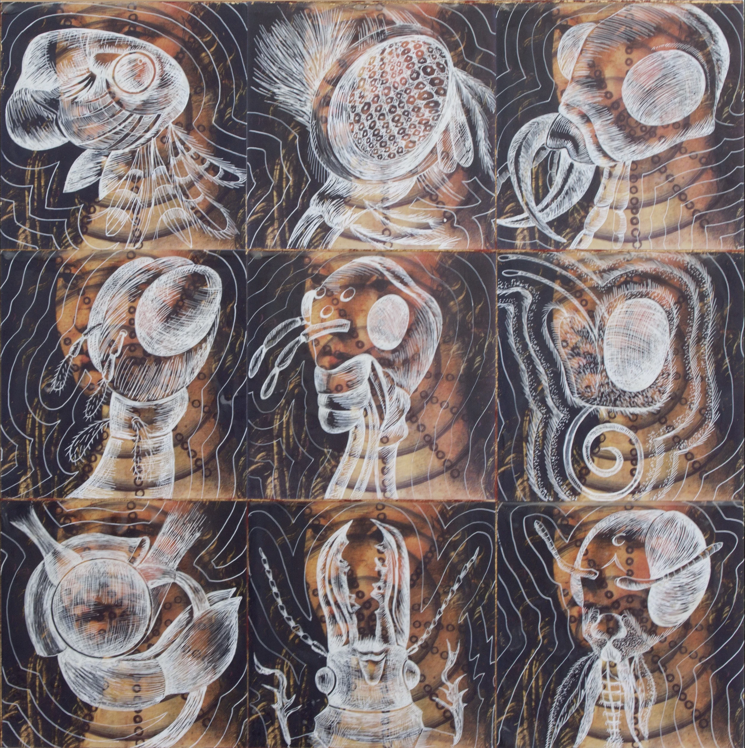 Nine Young Girls