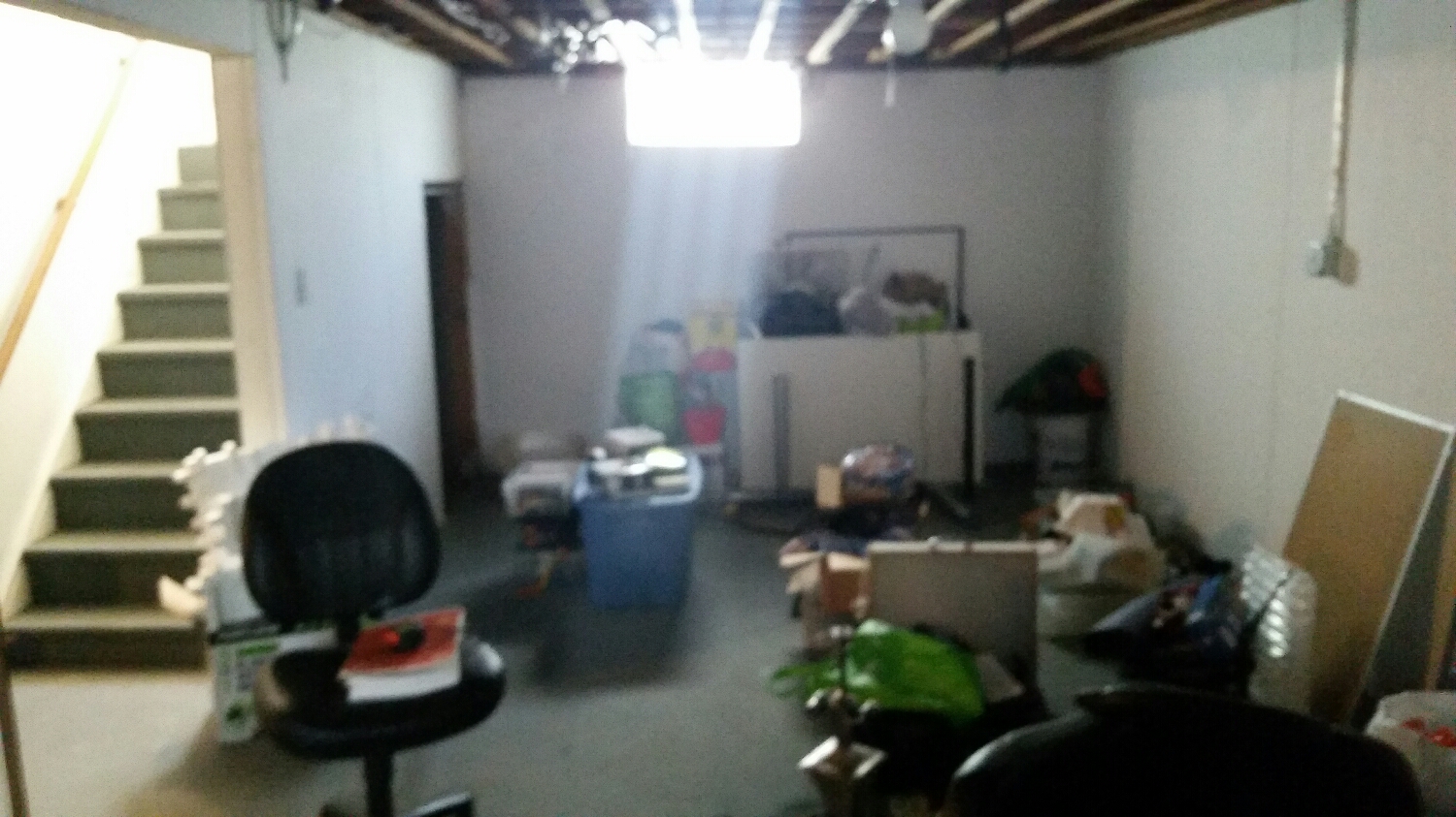 Where my desks will be.