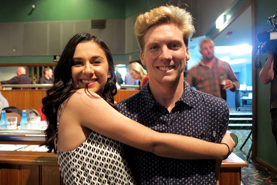 Brett and his gal Megan