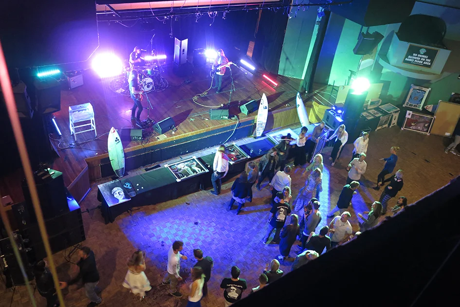 The Vans rocked it to the end of the night