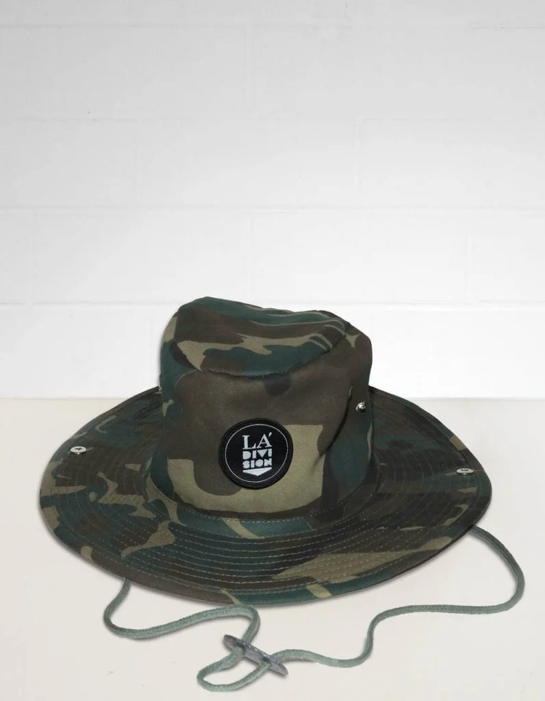 The "Camo" wide brim hat