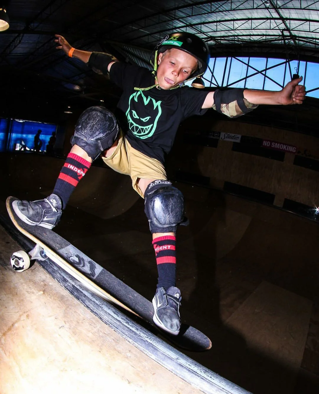 Daniel - front smith at the Globe Bowl Riot