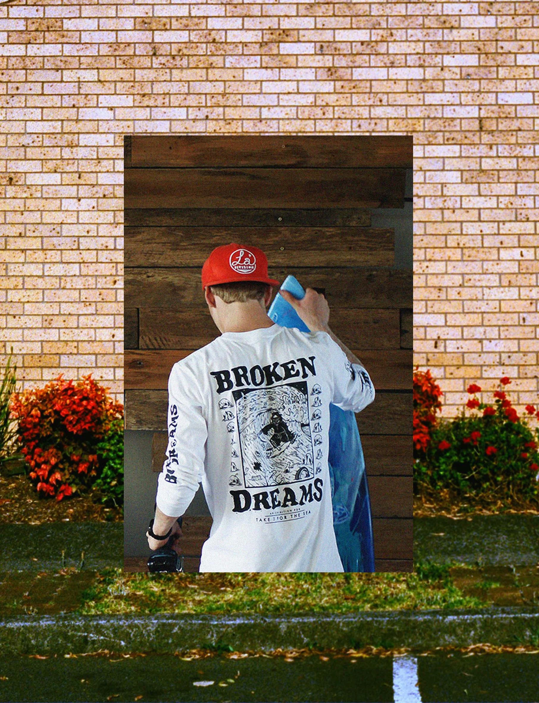 Lucky Red Hat, featuring corduroy and embroidery