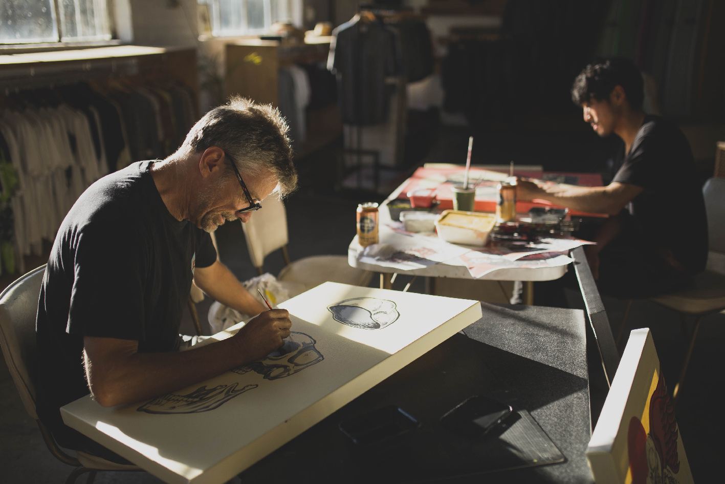   Ben you’ve been around this art world for a pretty decent amount of time, do these kind of collab projects keep motivated to continue creating? What would you say has changed the most since you first started getting payed to draw and paint?    B - 