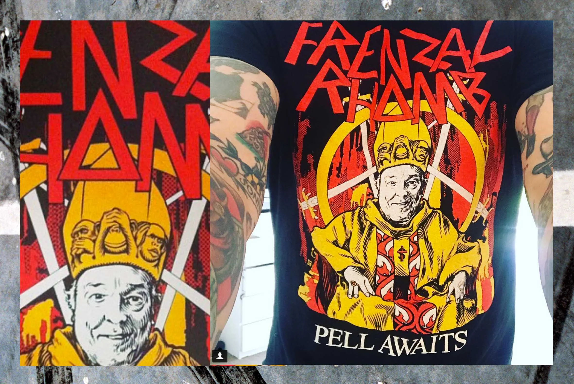 Frenzal Rhomb tee by Glenno