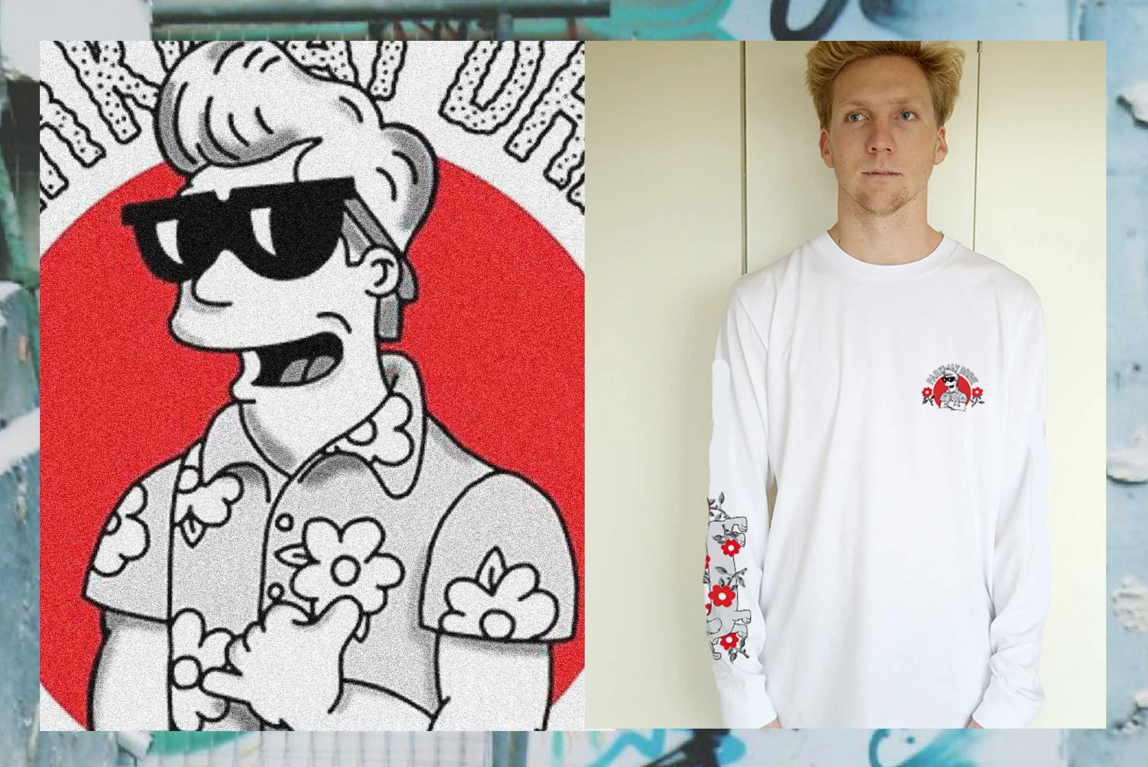 Our own LA' x Parkway Drive Tee by Luke Okay, available by hitting our store tab
