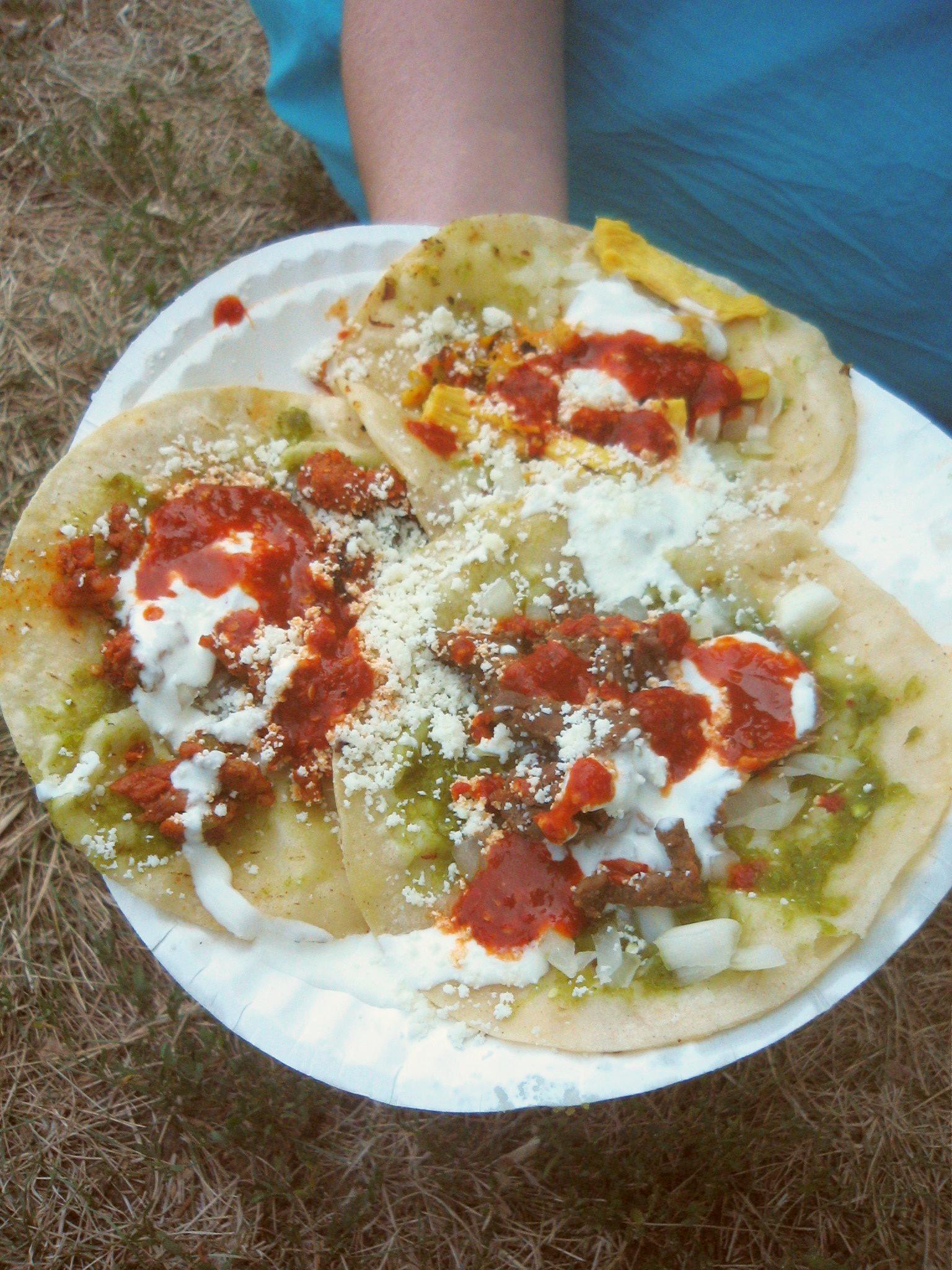 Taurino's famous hand made chalupas. 