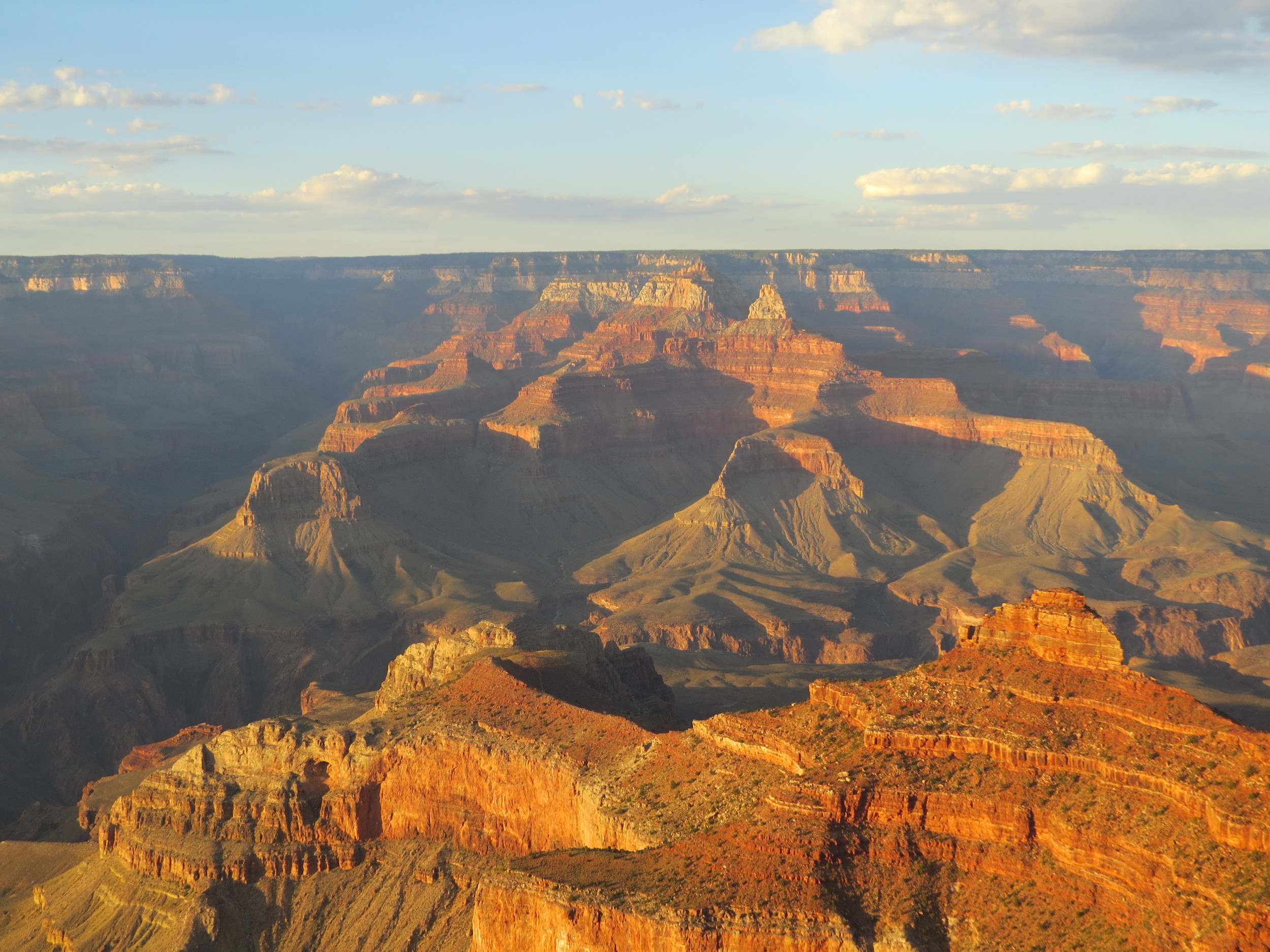 I dare you to walk to the edge of the Grand Canyon, look out over the unending sweep of time and not be moved. The Bearded Man wept tears of joy.