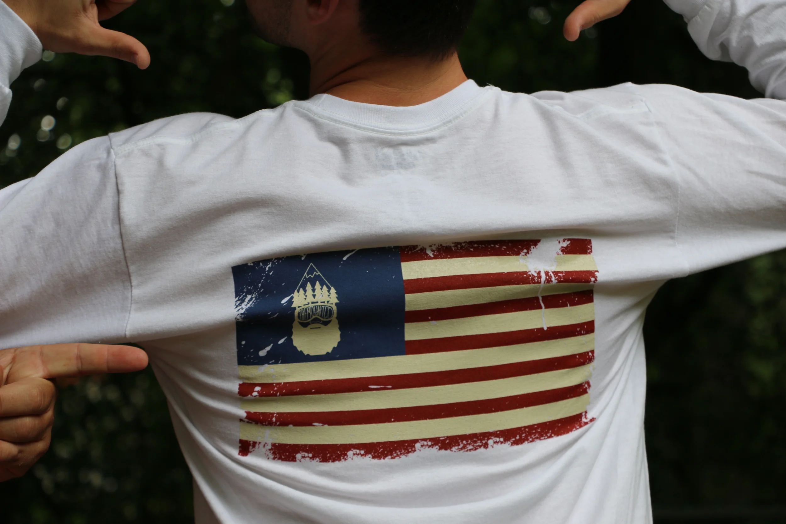 THE Flag Long Sleeve T