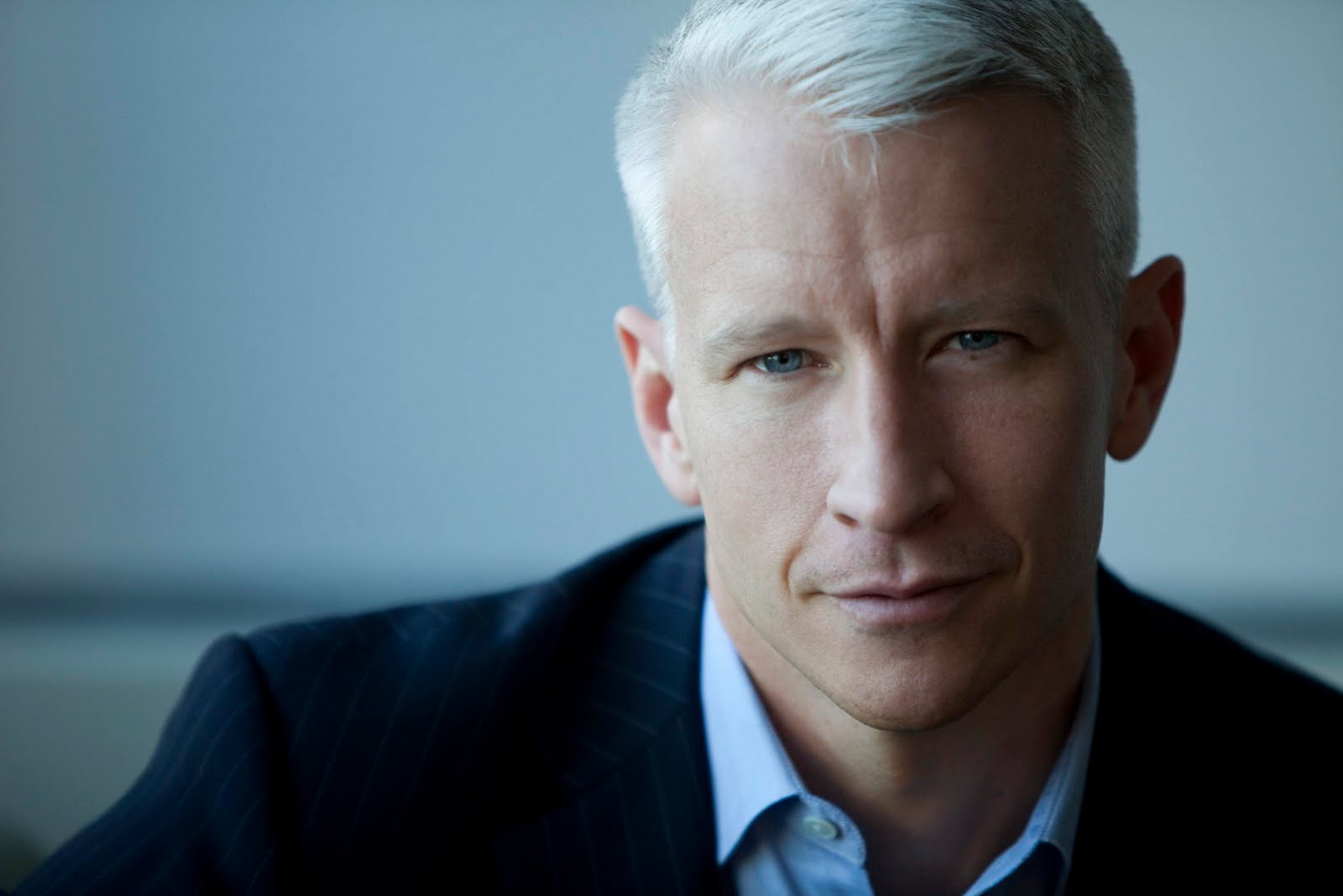 Anderson Cooper, AKA Coop. Gets a hair cut every 8 hours. Only wears Vanderbilt jeans when not on set. 