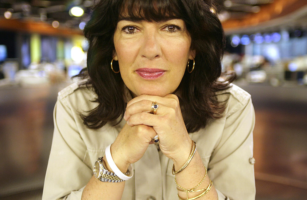 Christiane Amanpour sends The Bearded Man an explicit photo on his birthday each year. It's sad really.