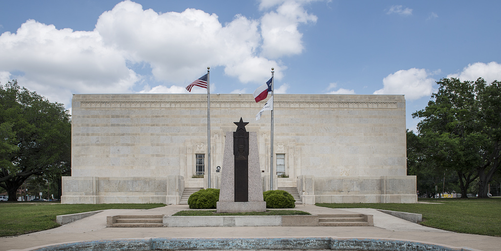 The Gonzales Memorial Museum in Gonzales, Texas. Home of the famous 'Come and Get It' cannon. Edgar Dunst uttered those famous words just minutes before a fatal heart attack. He had eaten a chicken fried steak earlier in the day.