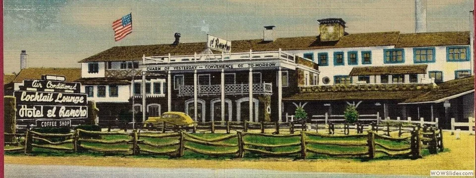 El Rancho Hotel in Gallup, New Mexico. Home of movie stars, the 49er Lounge and Kenny. The only man under the age of 80 that has ever uttered the words hubba, hubba. 