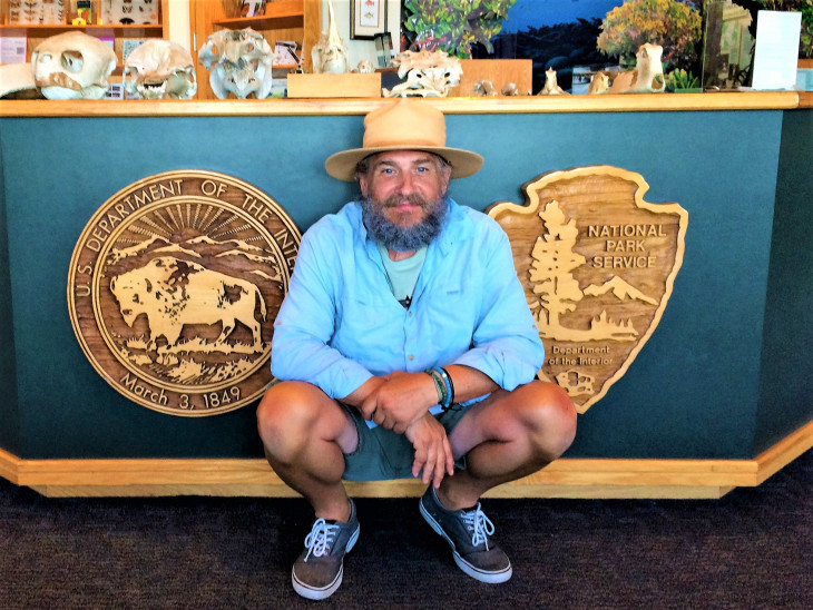 ONE OF MY PROUDEST MOMENTS. THEY LET ME WEAR THE RANGER HAT. I ASKED IF I COULD BUY IT AND THEY POLITELY TOLD ME – IN SO MANY WORDS – THAT I WAS NOT THAT BRIGHT AND NO.
