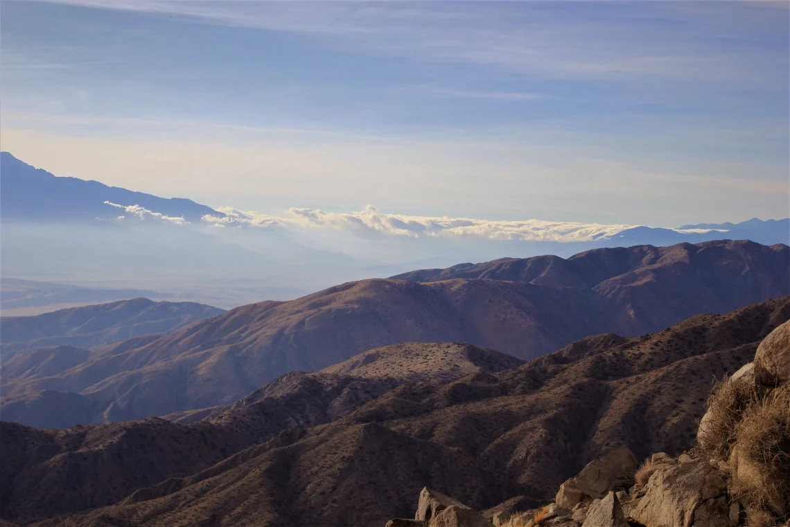 Keys View looking toward Palm Springs. I could see Bob Hope.