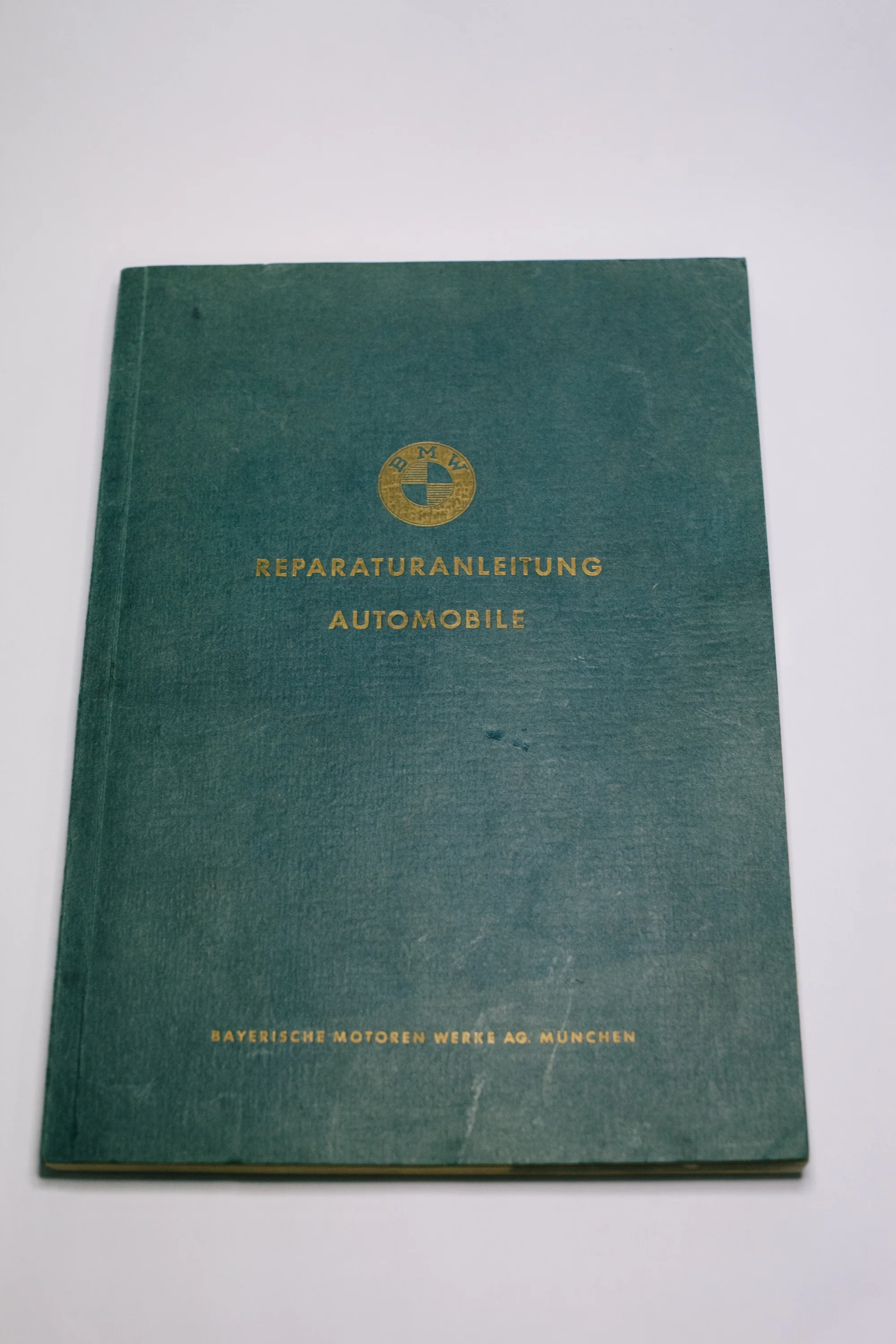 Original 1950s BMW Repair Manual - 507, 503, 502, 501