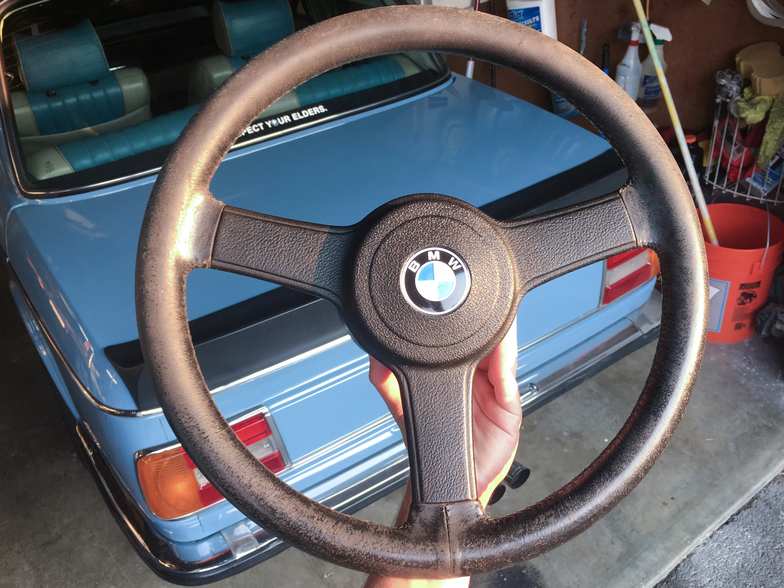 BMW 320is Sport Steering Wheel