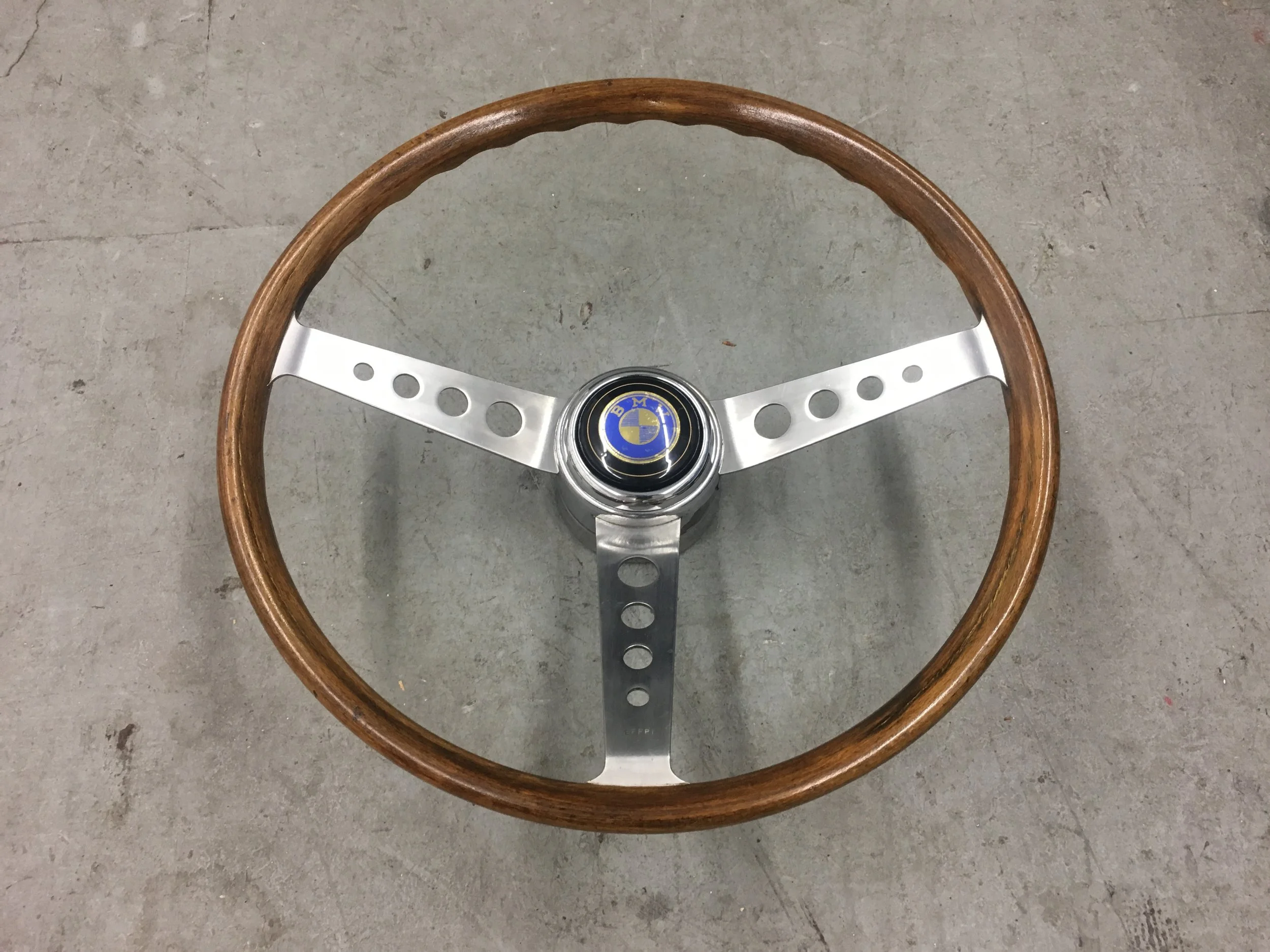 1968 EFFPI wood steering wheel (400mm) - like Shelby GT500