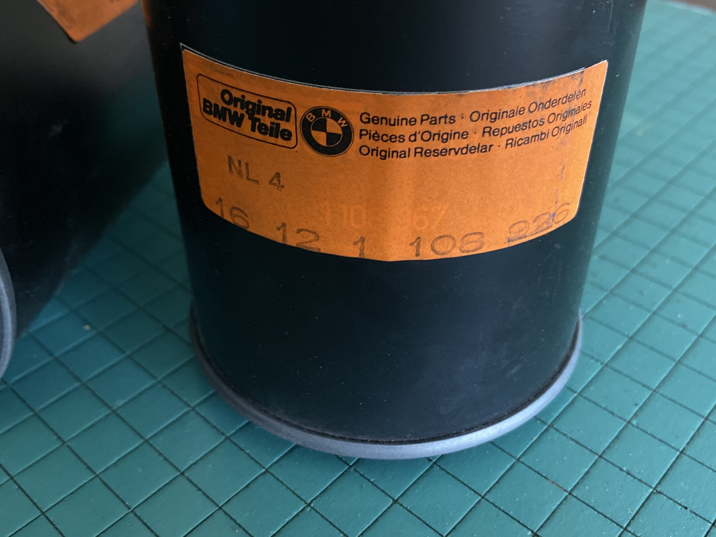 BMW Activated Charcoal Canister 16121108926 (NOS) for BMW 2002, E9, E21, E28, E30, etc