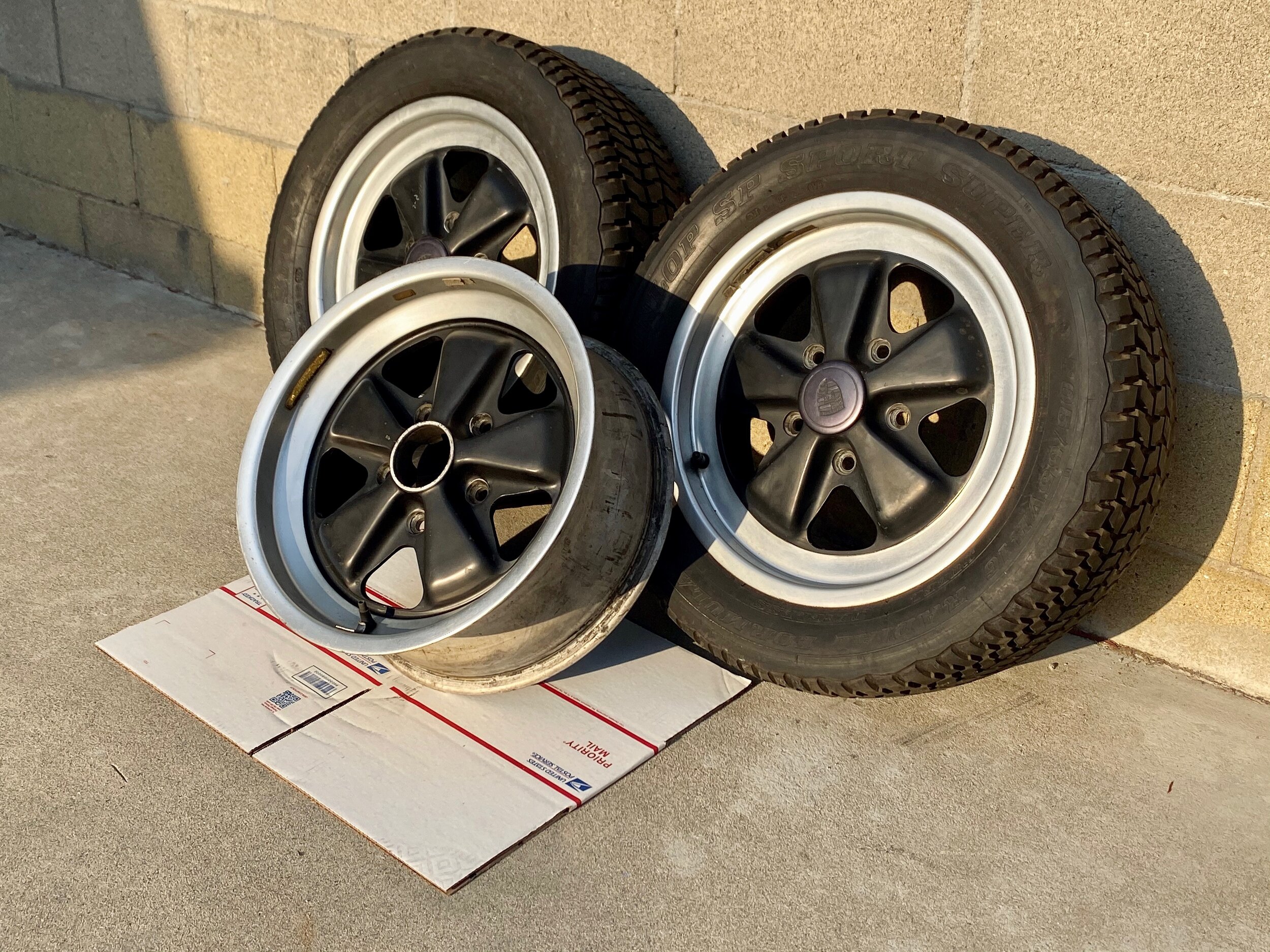 16x6 and 16x7 Porsche 911 Fuchs - 1978 dated