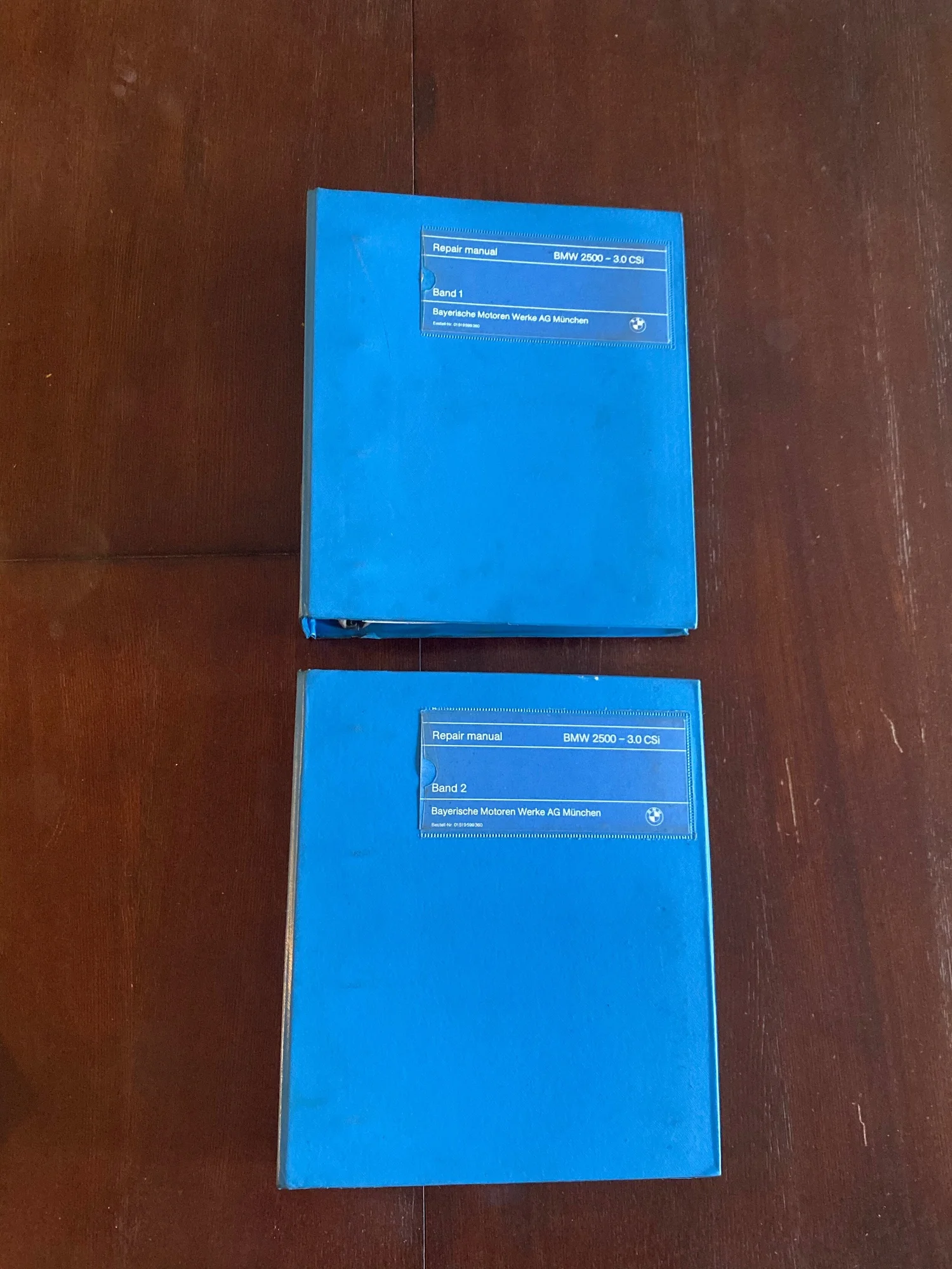 BMW 2500 - 3.0CSI Factory Workshop Manual 