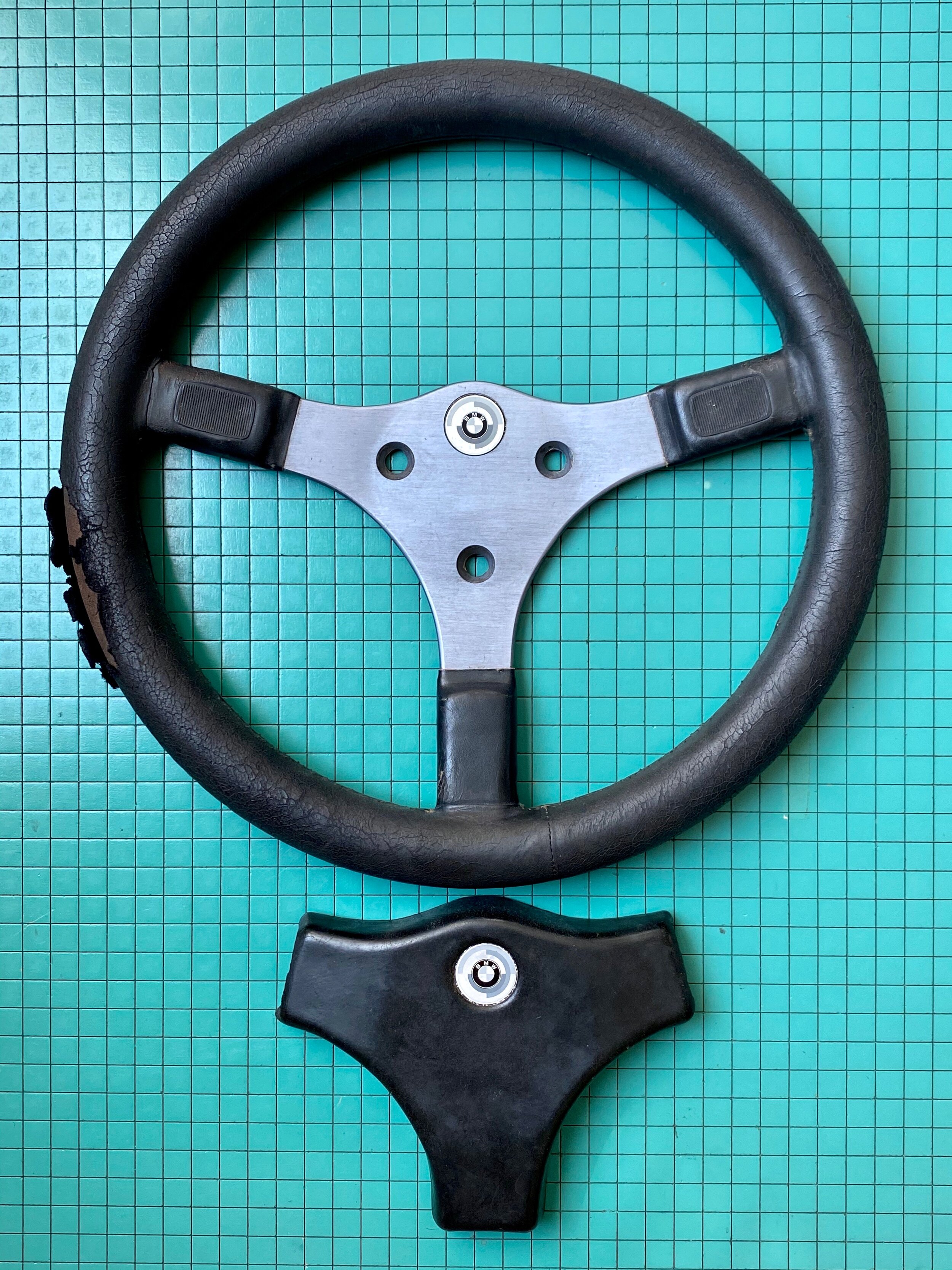 1974 BMW Motorsport ATI-1 steering wheel by Italvolanti (355mm)