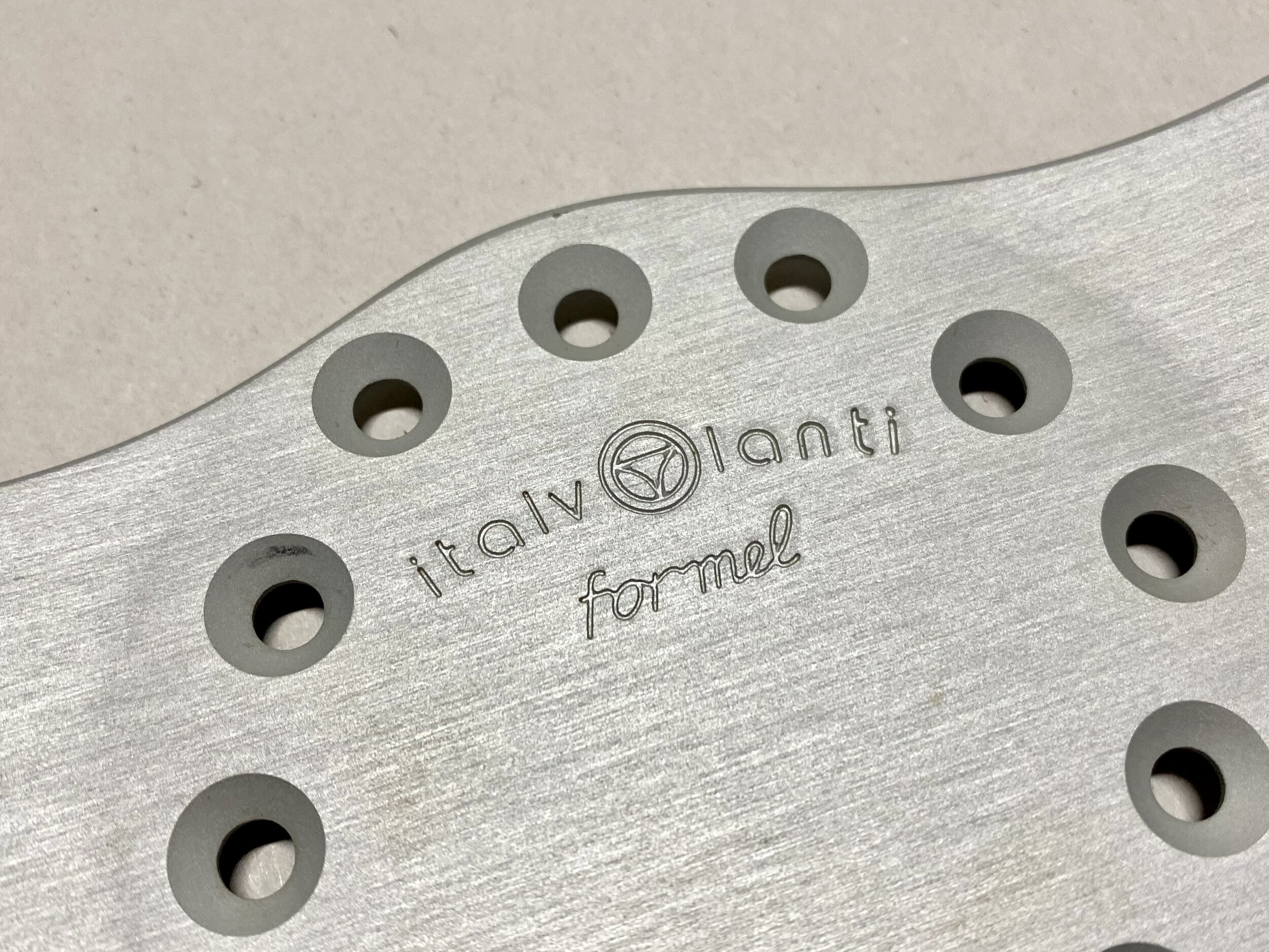 NOS Grey Italvolanti Formel Steering Wheel / The Paddock