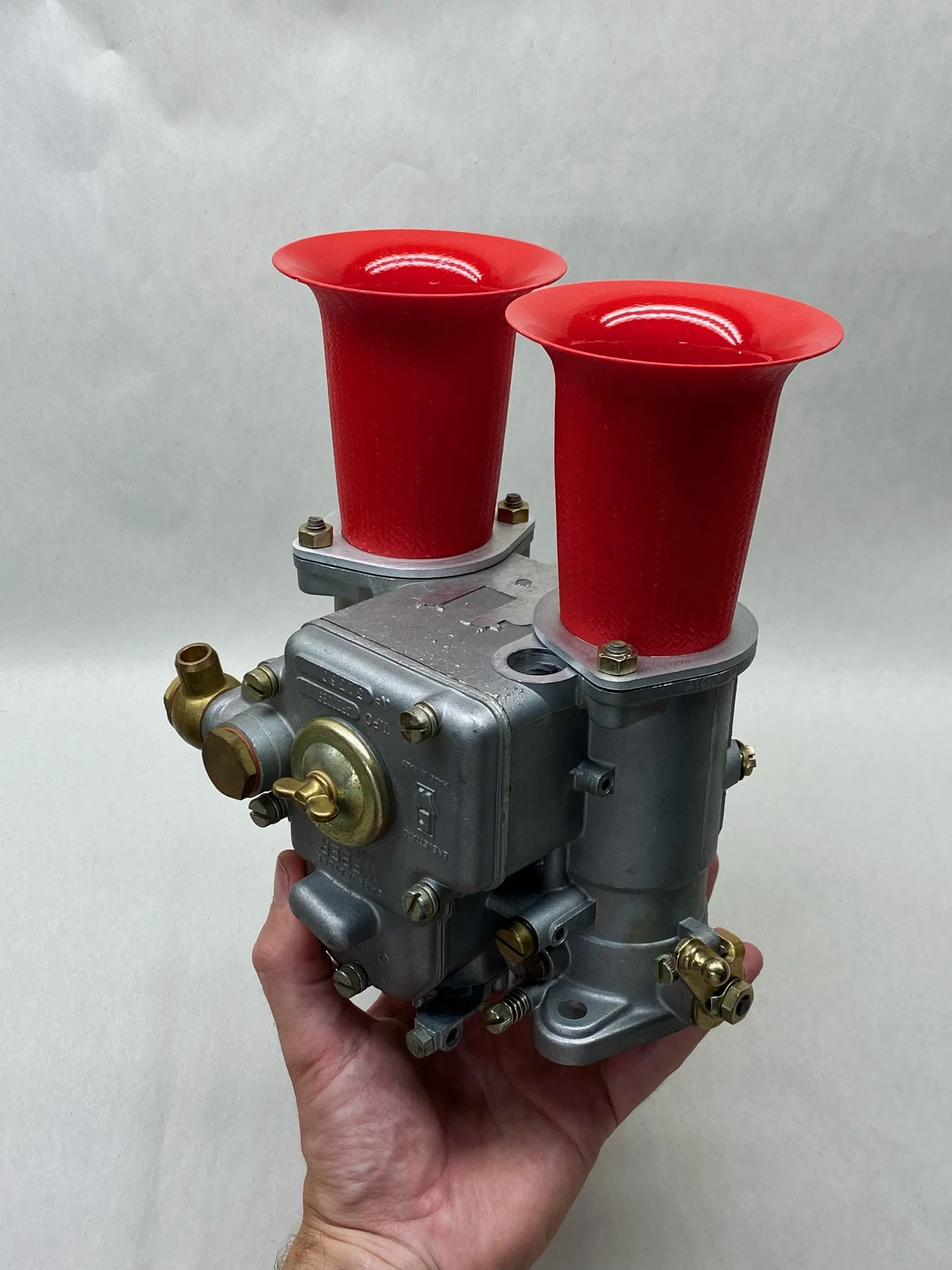 Fiberglass Weber Carburetor Velocity Stacks, Son of Cobra, BMW