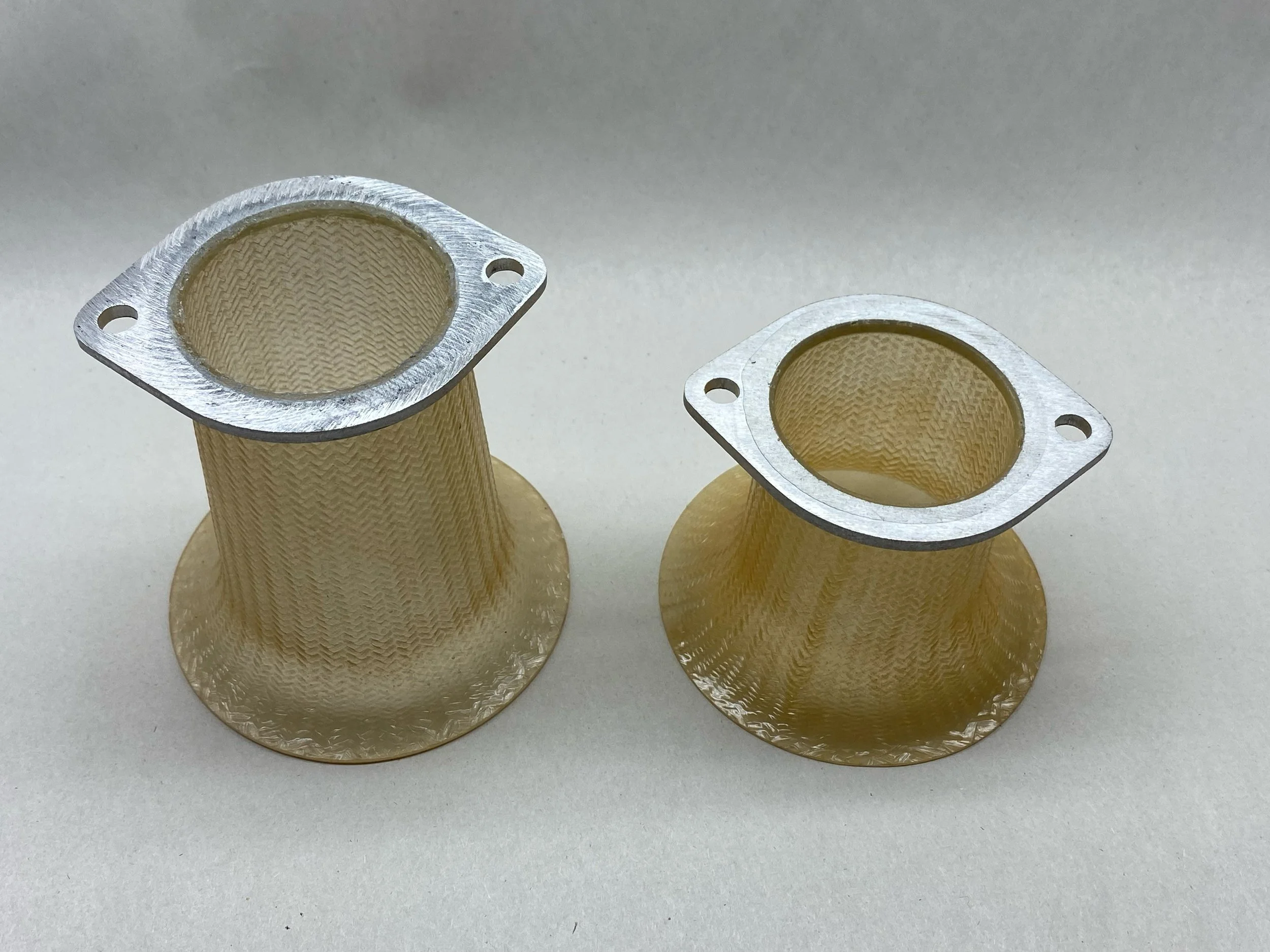 Fiberglass Weber Carburetor Velocity Stacks, Son of Cobra, BMW