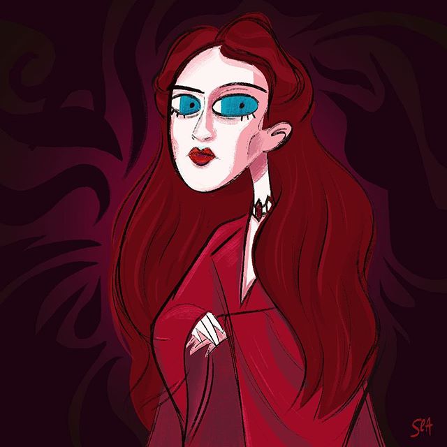 🔥🔥&rdquo;NOT TODAY&rdquo;🔥🔥 // #GameofThrones #Melisandre #GOTFanArt