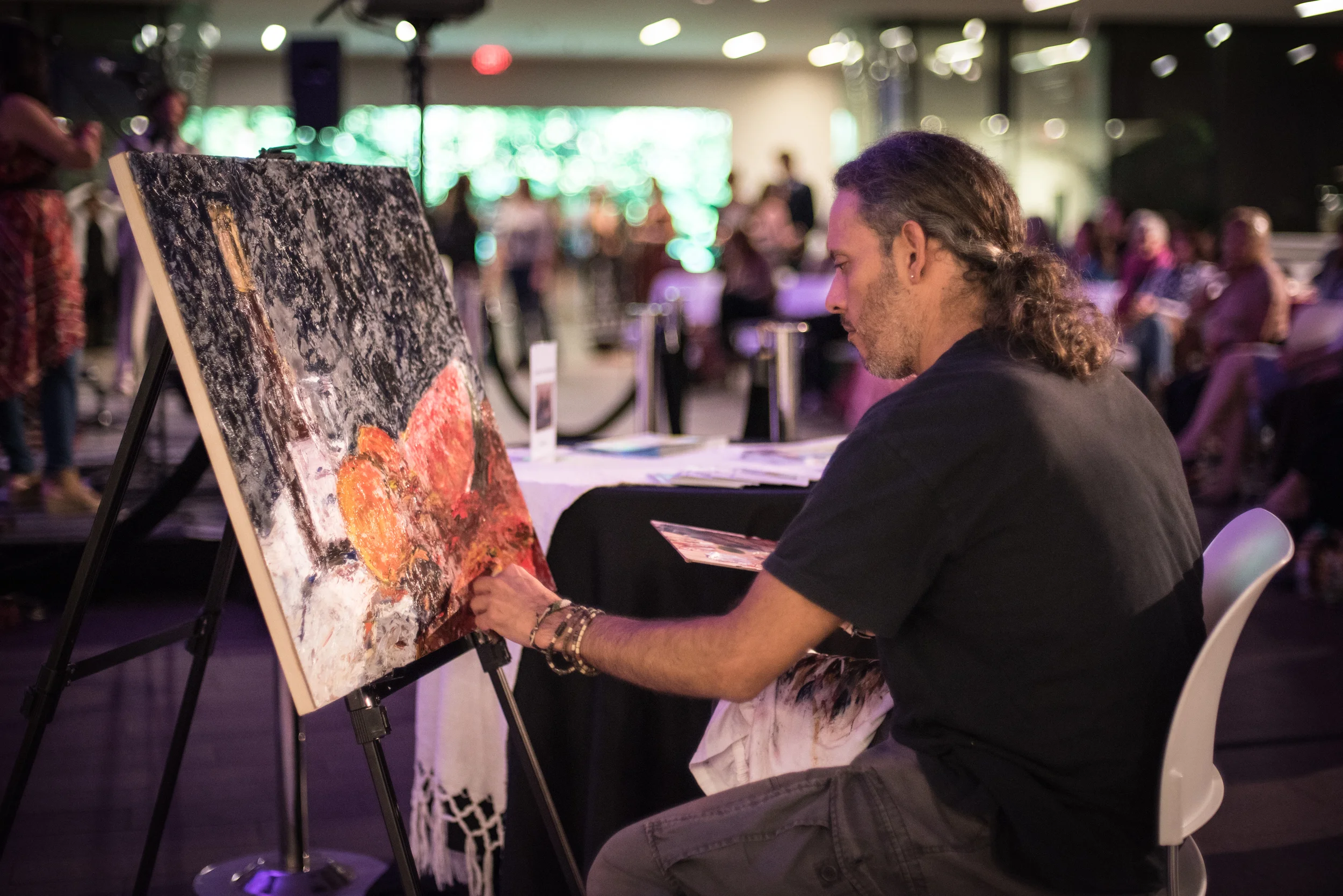 Painting Live @ the de Young Museum