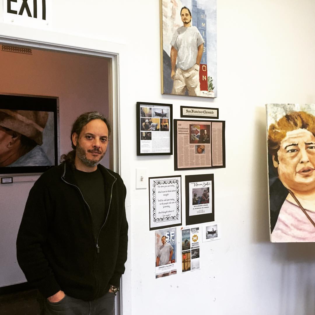 Thank you so much for visiting my open studio @ Hunters Point this weekend. I met many artists and a lot of new people. Thanks for making the show a huge success! Muchas gracias por haber venido a mi estudio en Hunters Point, San Francisco este fin de semana. Tuve la oportunidad de conocer a varios artistas y a mucha gente. Estuvo genial.