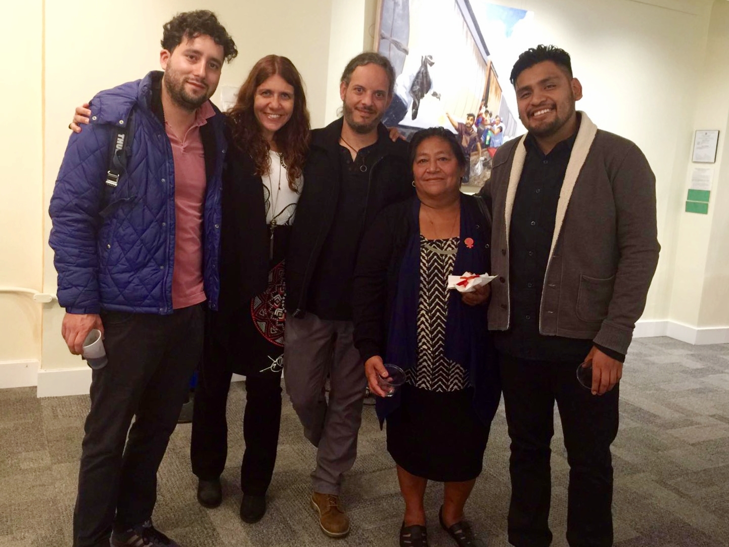  "Mujeres Luz" opening night following the film premiere of &nbsp;"All of Me" @ the Roxie Theater, San Francisco with Patrona Lupe and filmmakers Arturo Gonzalez Villaseñor &amp; Antonio Mecalco. 