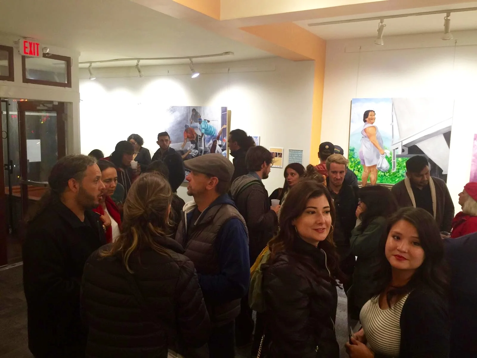 "Mujeres Luz" opening night following the film premiere of "All of Me" @ the Roxie Theater, San Francisco. Sold out screening. Patrona Lupe and filmmakers in attendance. 