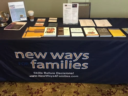 Jennifer works with New Ways for Families at the SCCP Spring Summit in Costa Mesa. (May 7, 2016)