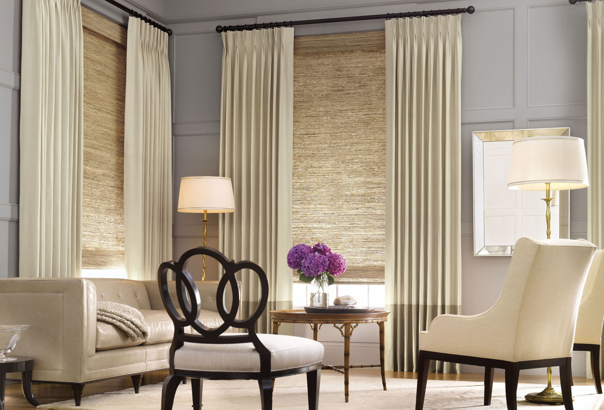 furniture-interior-modern-style-window-treatments-with-cream-straight-curtain-in-black-iron-tubular-panel-combine-blinds-radiance-sun-shade-in-cocoa-awesome-window-treatment-ideas.jpg